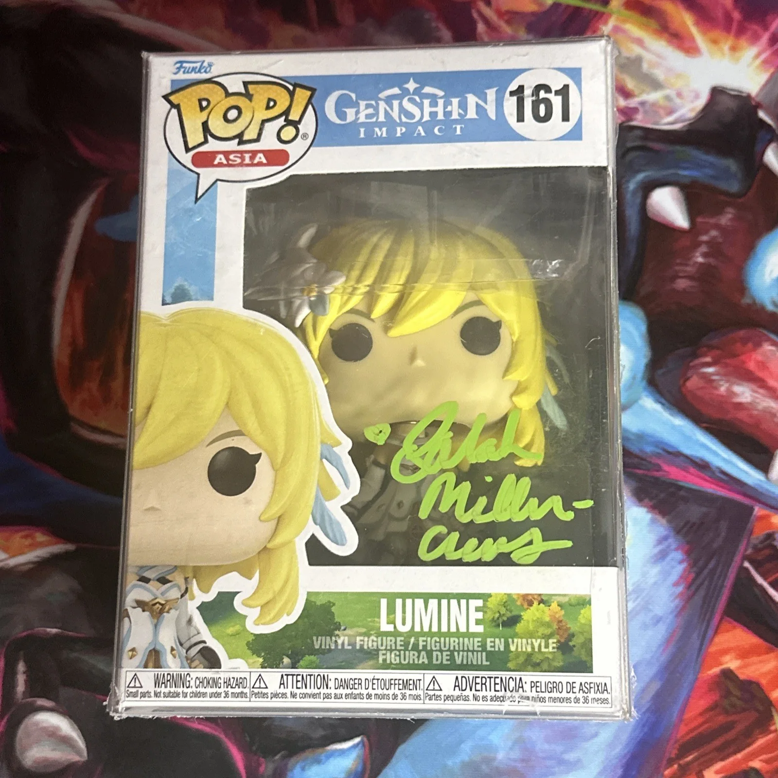 Sarah Miller Crews — Sarah Miller Crews - Signed Funko Pop - #161 - “Genshin Impact” - Lumine