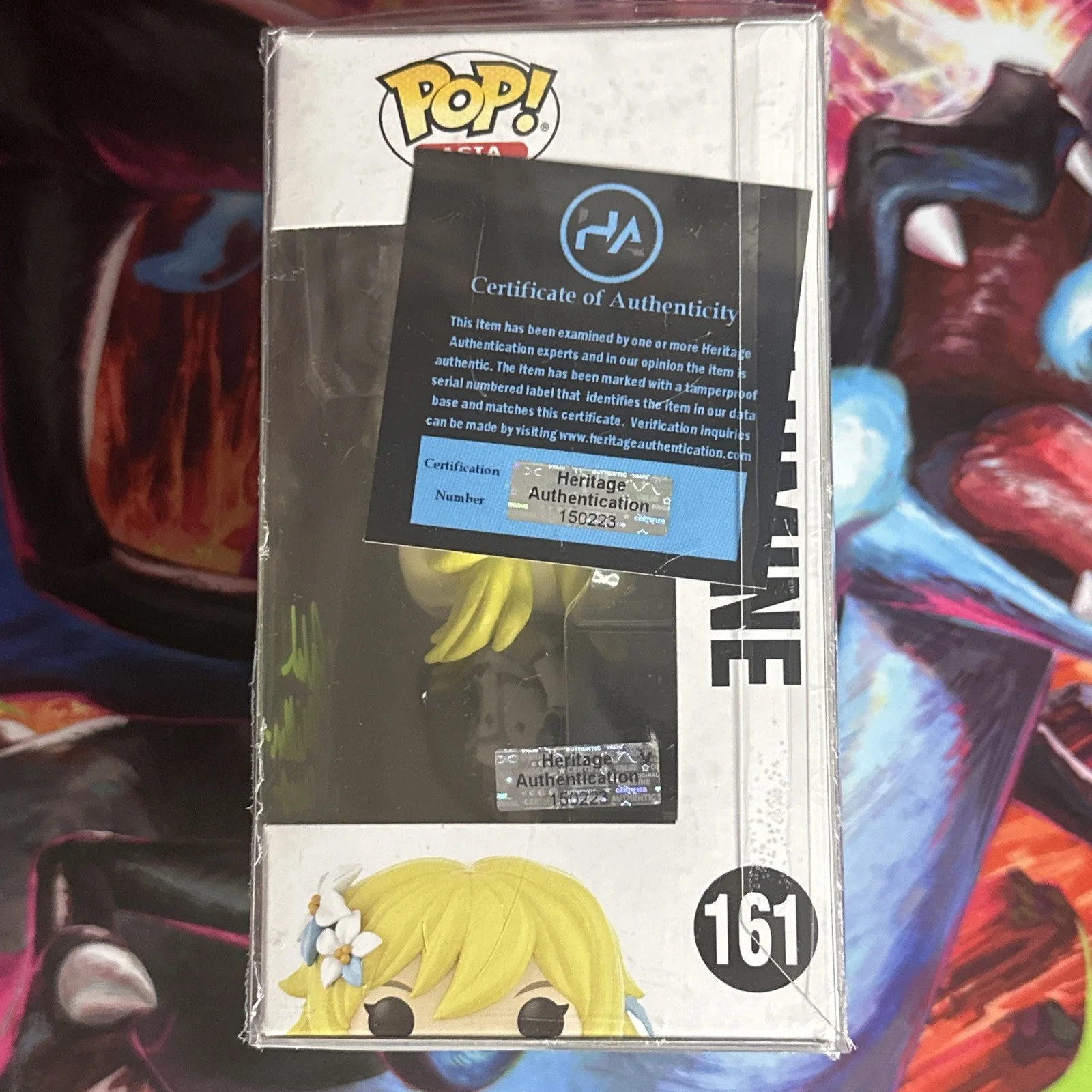 Sarah Miller Crews — Sarah Miller Crews - Signed Funko Pop - #161 - “Genshin Impact” - Lumine, image 2