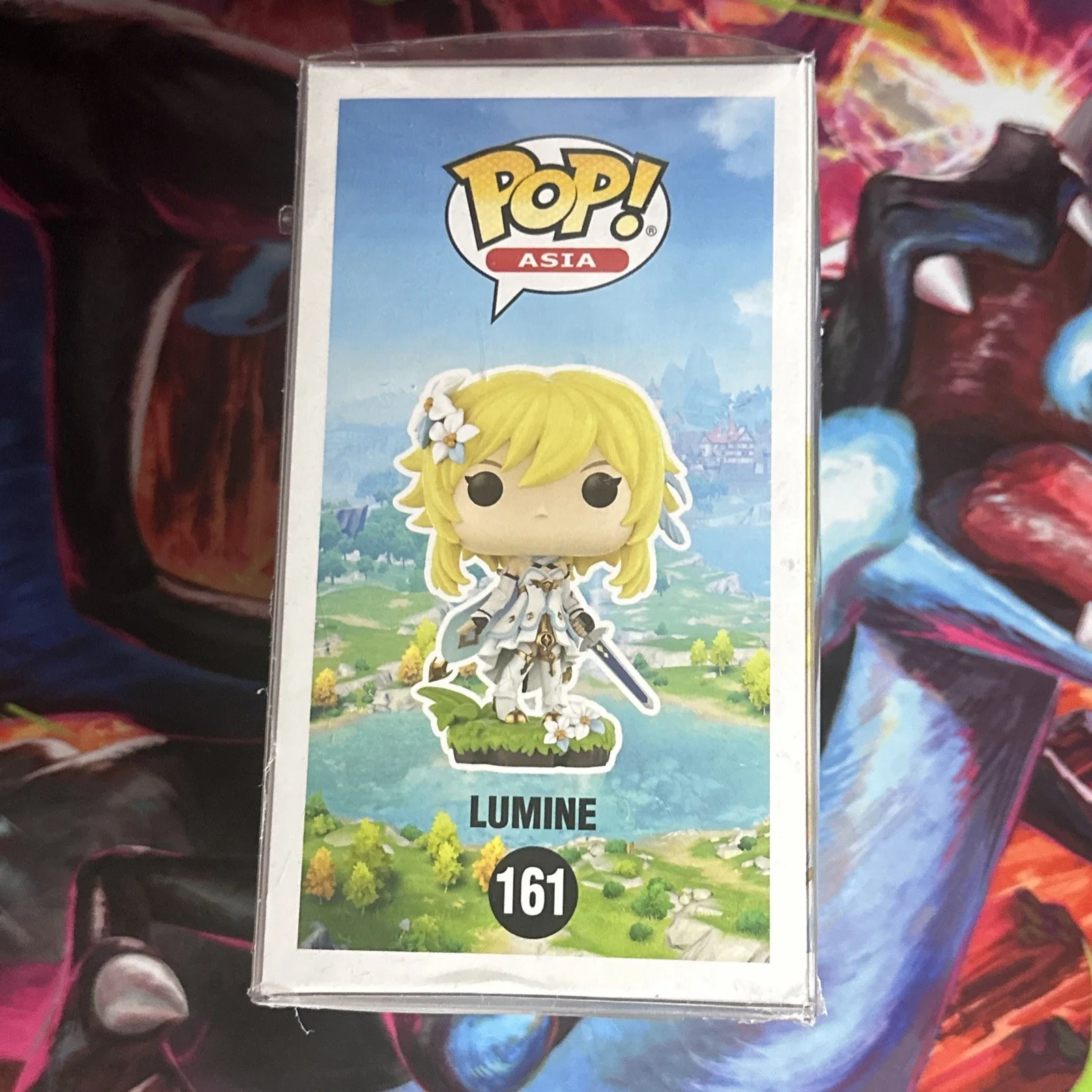 Sarah Miller Crews — Sarah Miller Crews - Signed Funko Pop - #161 - “Genshin Impact” - Lumine, image 4