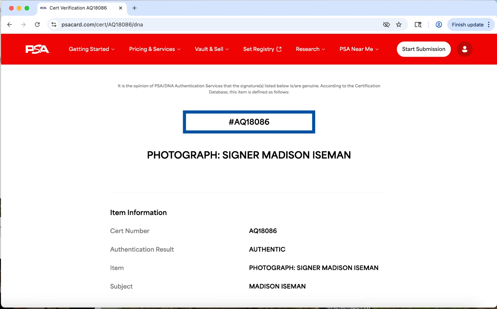 Madison Iseman — Madison Iseman signed 8x10 photo autograph PSA DNA photoshoot cute, изображение 3