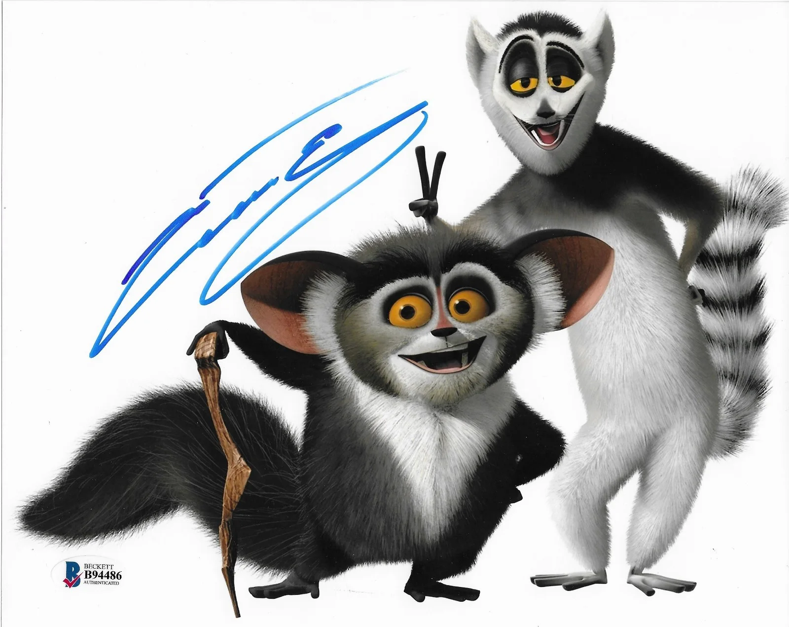 Cedric the Entertainer — Cedric Entertainer BAS COA Signed 8x10 Photo Autographed Madagascar Maurice 86