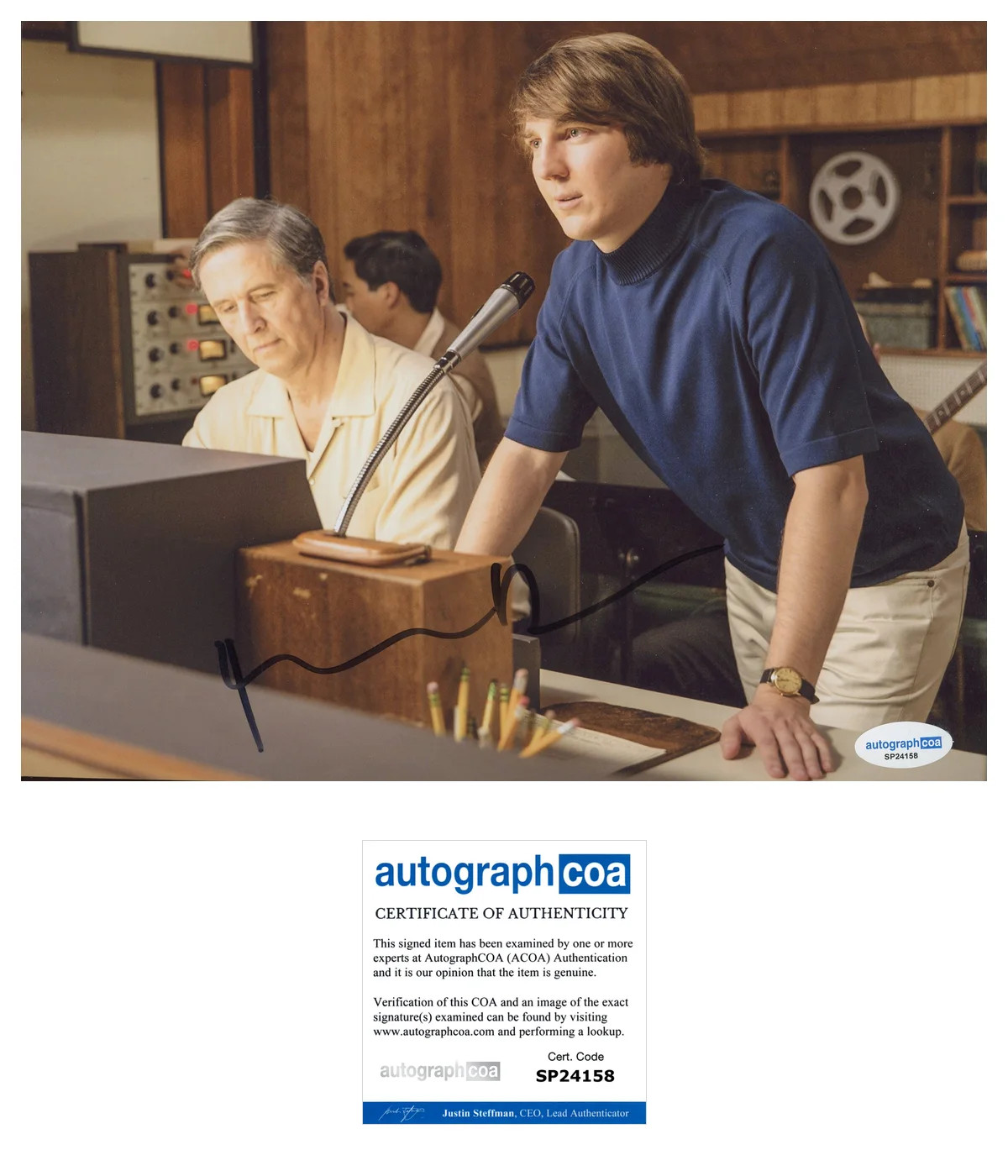 Paul Dano — Paul Dano Signed Autographed Beach Boys LOVE & MERCY 8x10 Photo ACOA