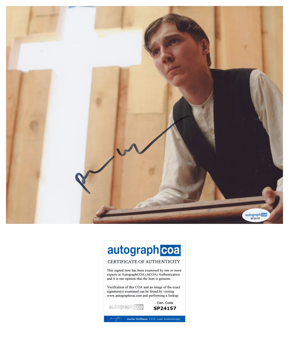 Paul Dano — Paul Dano Signed Autographed THERE WILL BE BLOOD 8x10 Photo ACOA