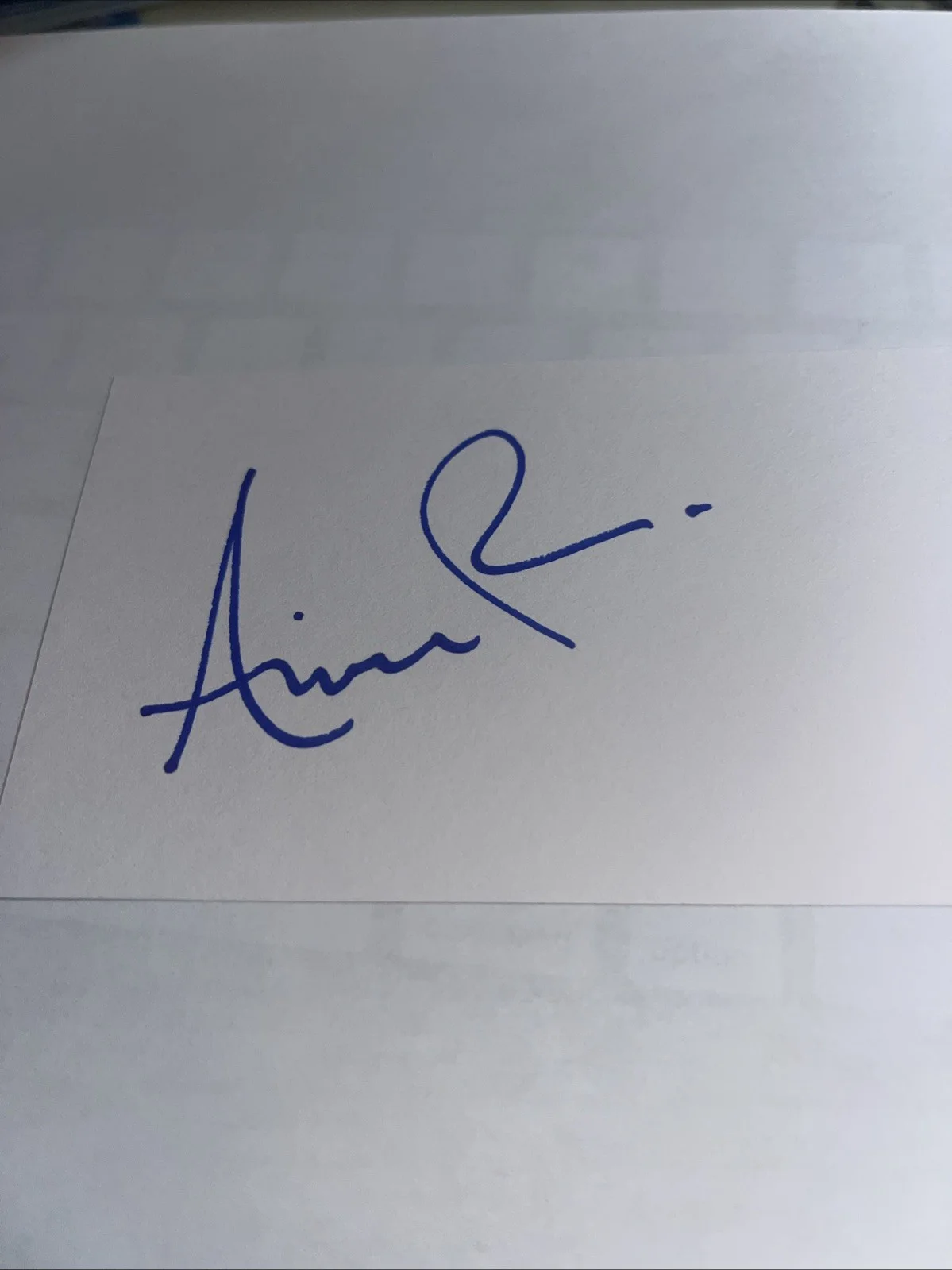 Anne Potts — Anne Potts Ghostbusters Toy Story Signed 3x5 Index Card