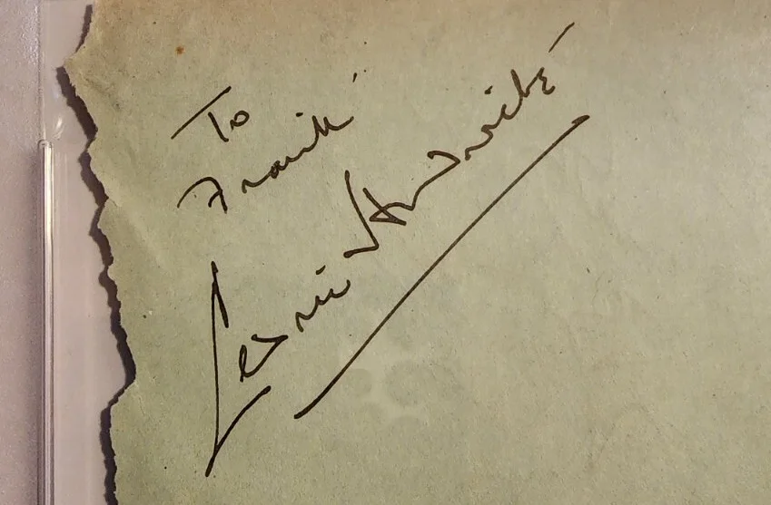 Cedric Hardwicke Phyllis Calvert PSA DNA Autograph Signed Auto Actor Actress 30s, изображение 2