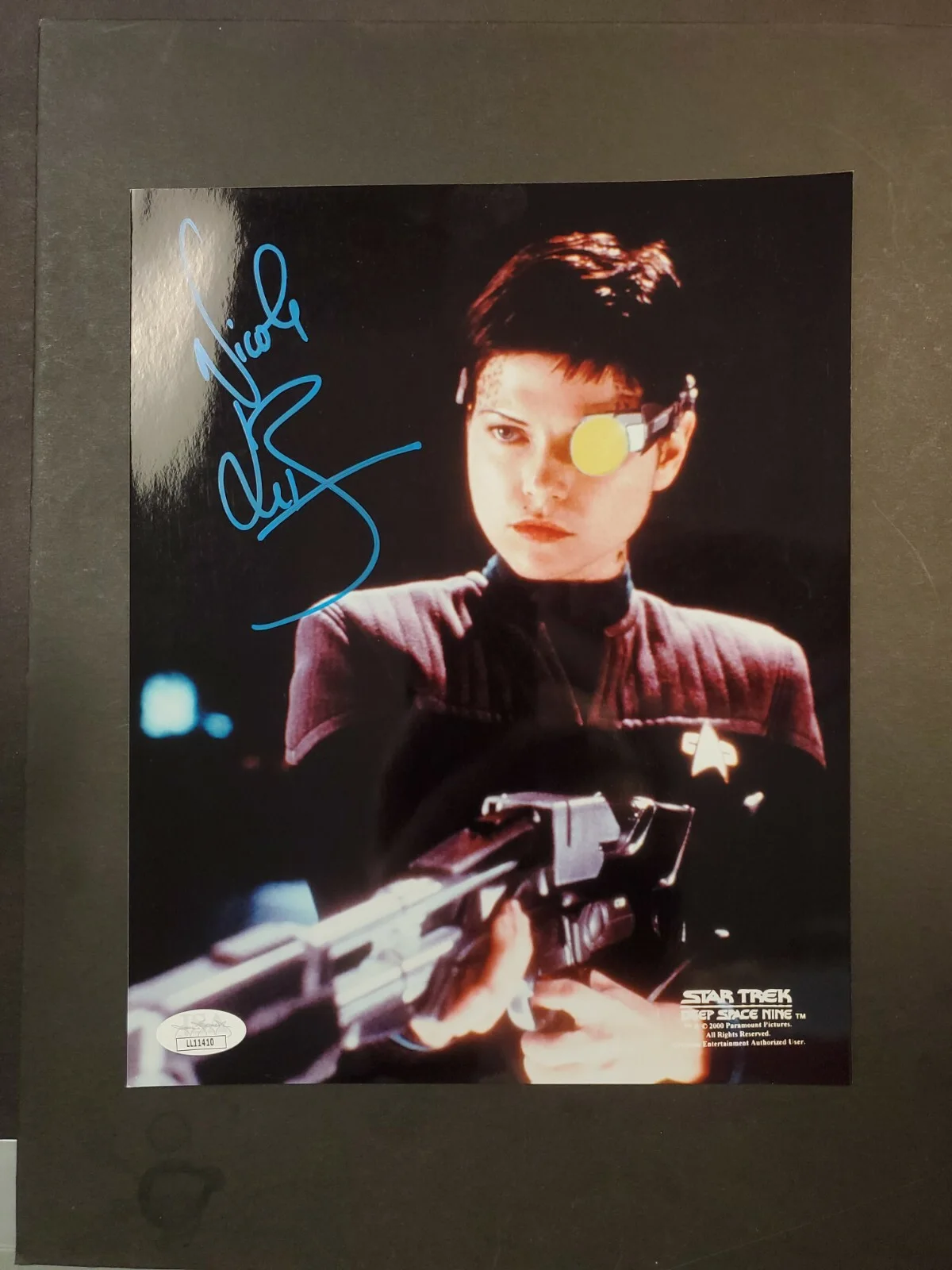 Nicole De Boer — NICOLE DE BOER 8x10 Photo "Ezri Dax" Star Trek Deep Space Nine JSA COA AUTOGRAPH