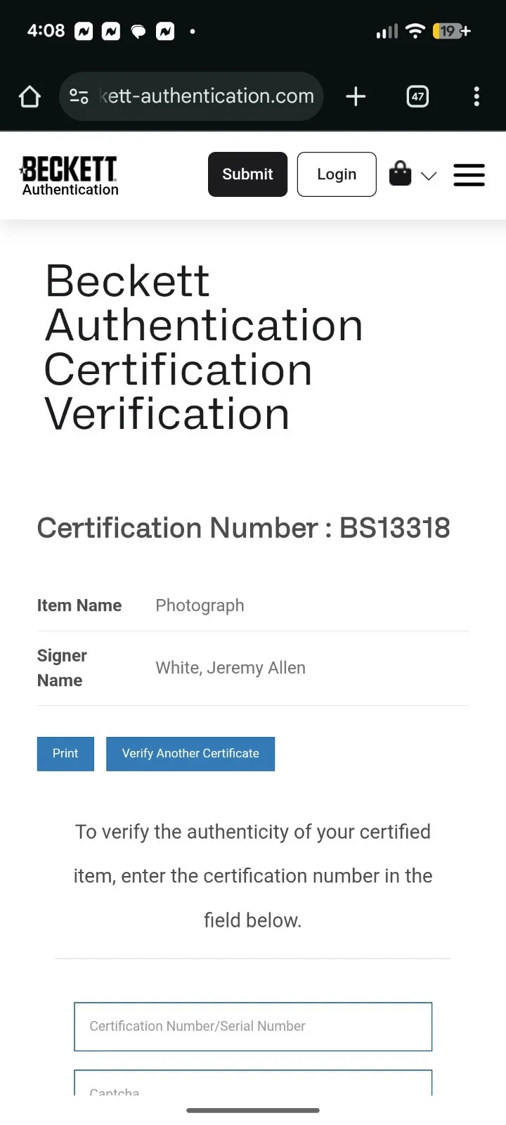 Jeremy Allen White — Jeremy Allen White Signed 8x10 Photo Deliver Me From Nowhere Springsteen Beckett, image 5