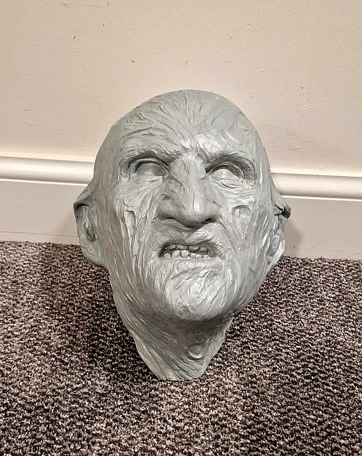 life size bust 1:1 freddy krueger nightmare on elm street 2, изображение 3