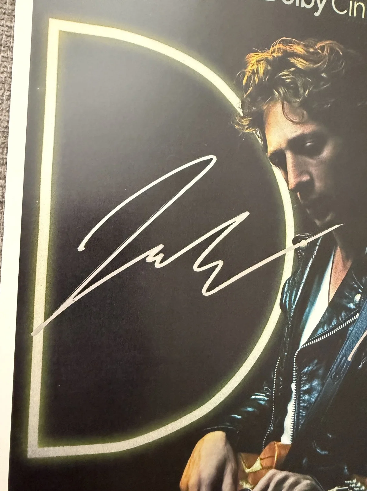 Jeremy Allen White, Jeremy Strong, director Scott Cooper — Deliver Me From Nowhere Poster 11x17 Signed by Jeremy Allen White,Strong,Cooper, image 3