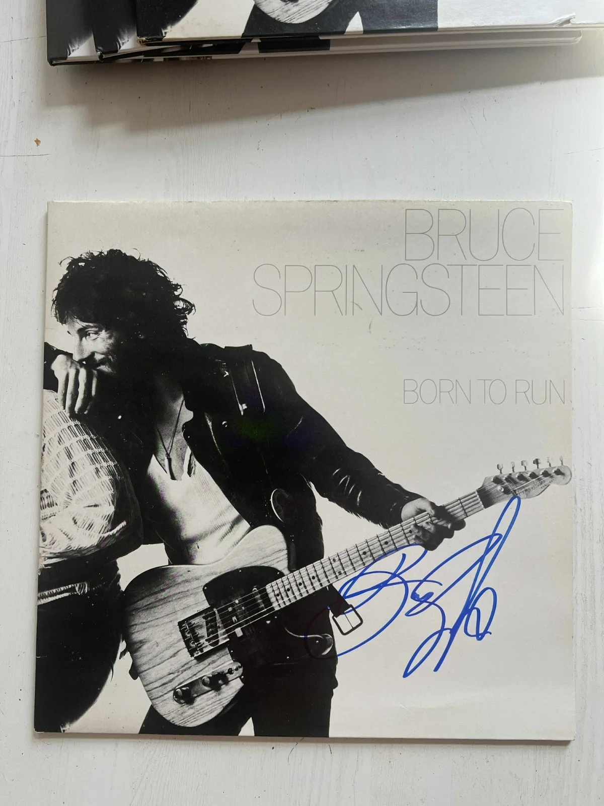 Bruce Springsteen Born To Run Autographed Signed Album Vinyl Record LP w/COA, image 3