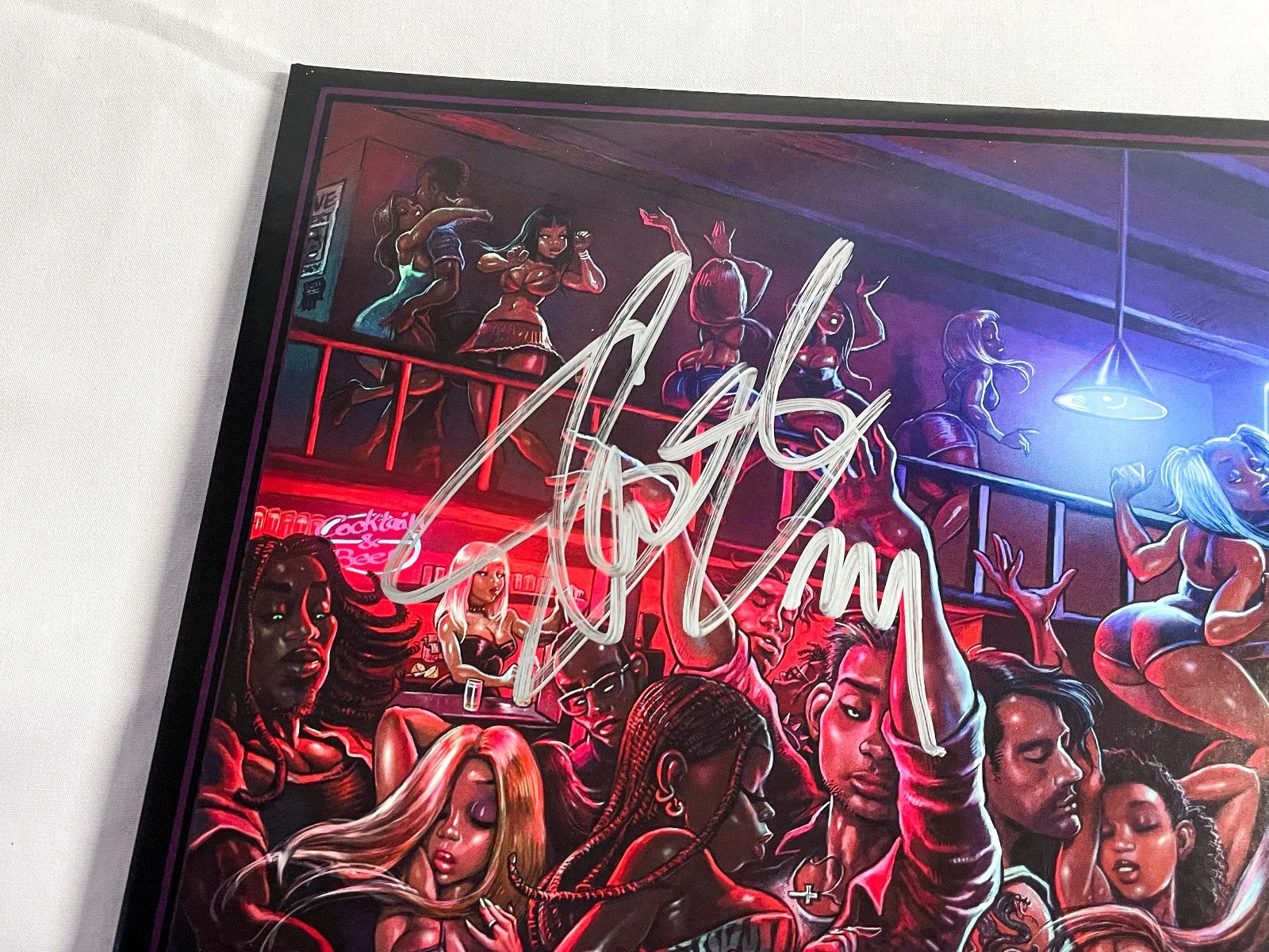 Slash Guns N Roses Guitarist Signed ORGY OF THE DAMNED Vinyl Album JSA COA, изображение 2