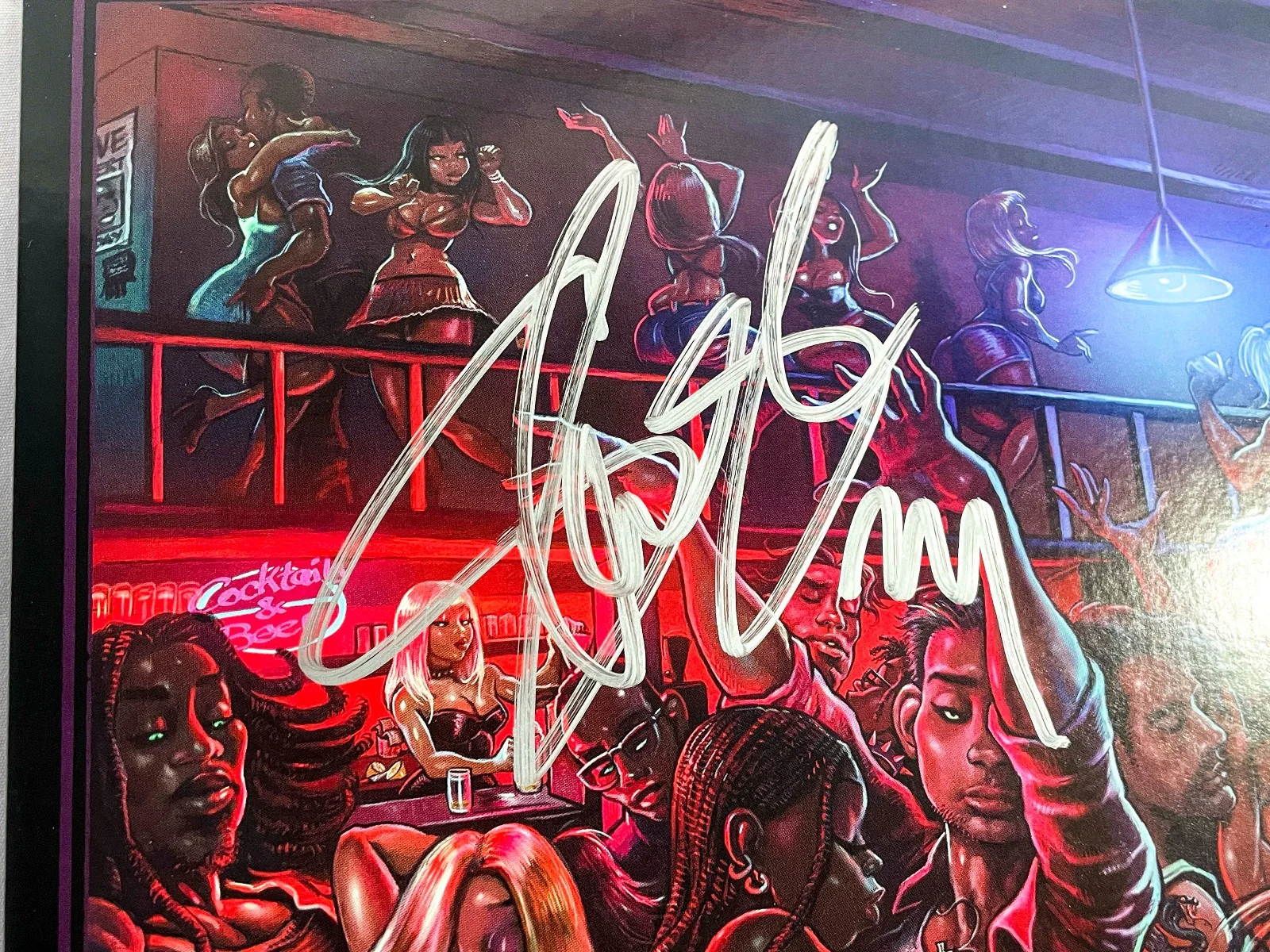 Slash Guns N Roses Guitarist Signed ORGY OF THE DAMNED Vinyl Album JSA COA, изображение 3