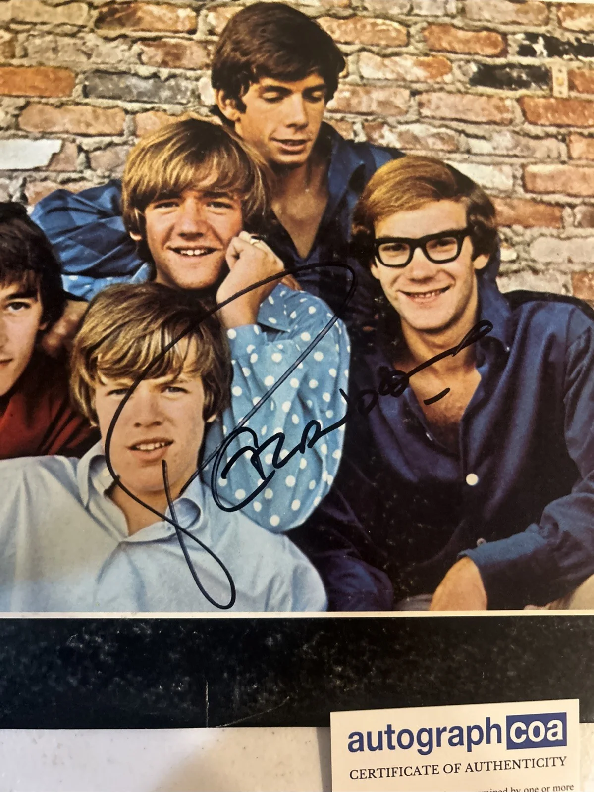 PETER NOONE HERMANS HERMITS SIGNED AUTOGRAPH VINYL ALBUM RECORD ACOA COA, изображение 4