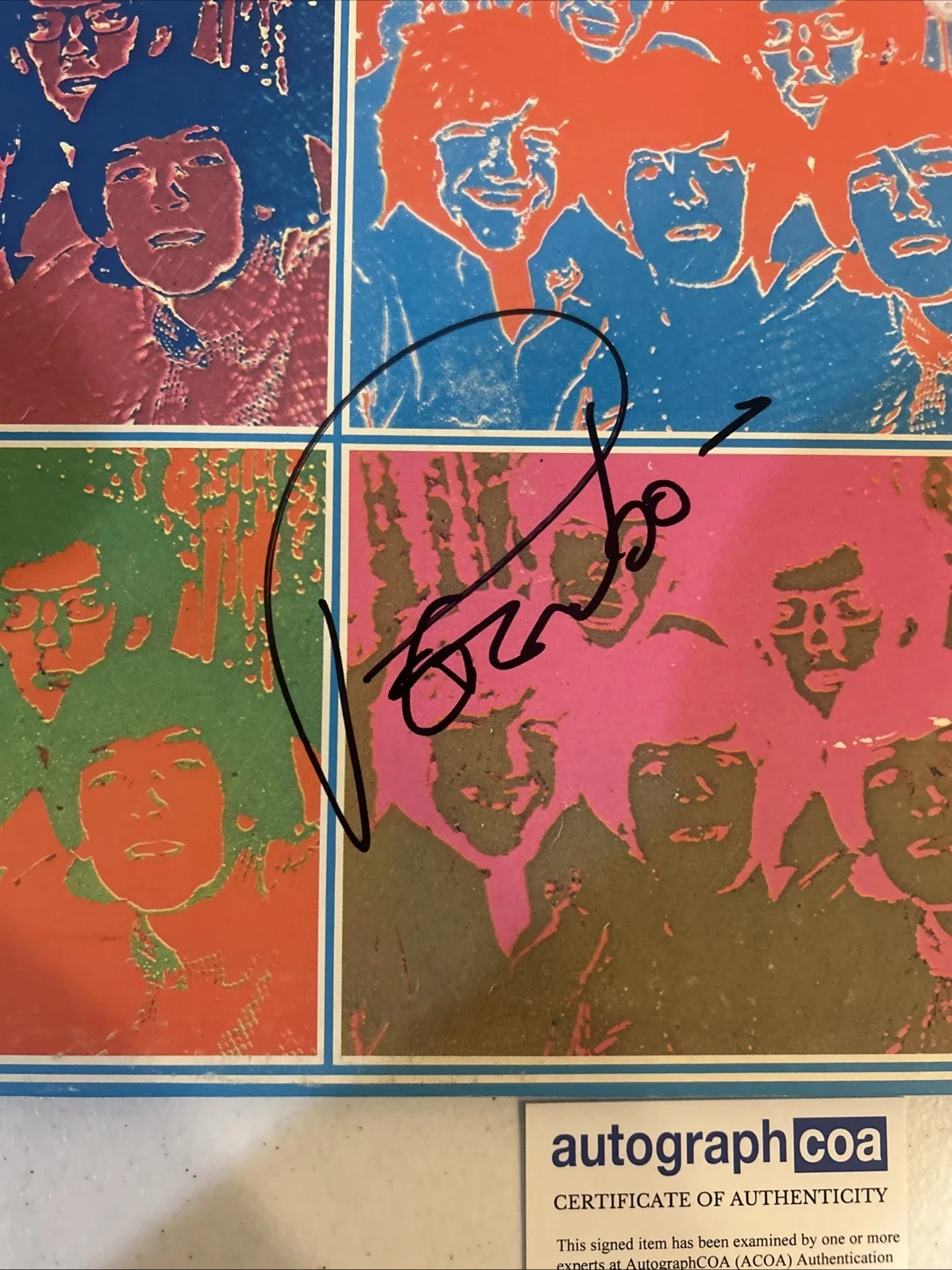 PETER NOONE SIGNED AUTOGRAPH VINYL ALBUM ACOA HERMANS HERMITS XX HITS, изображение 4