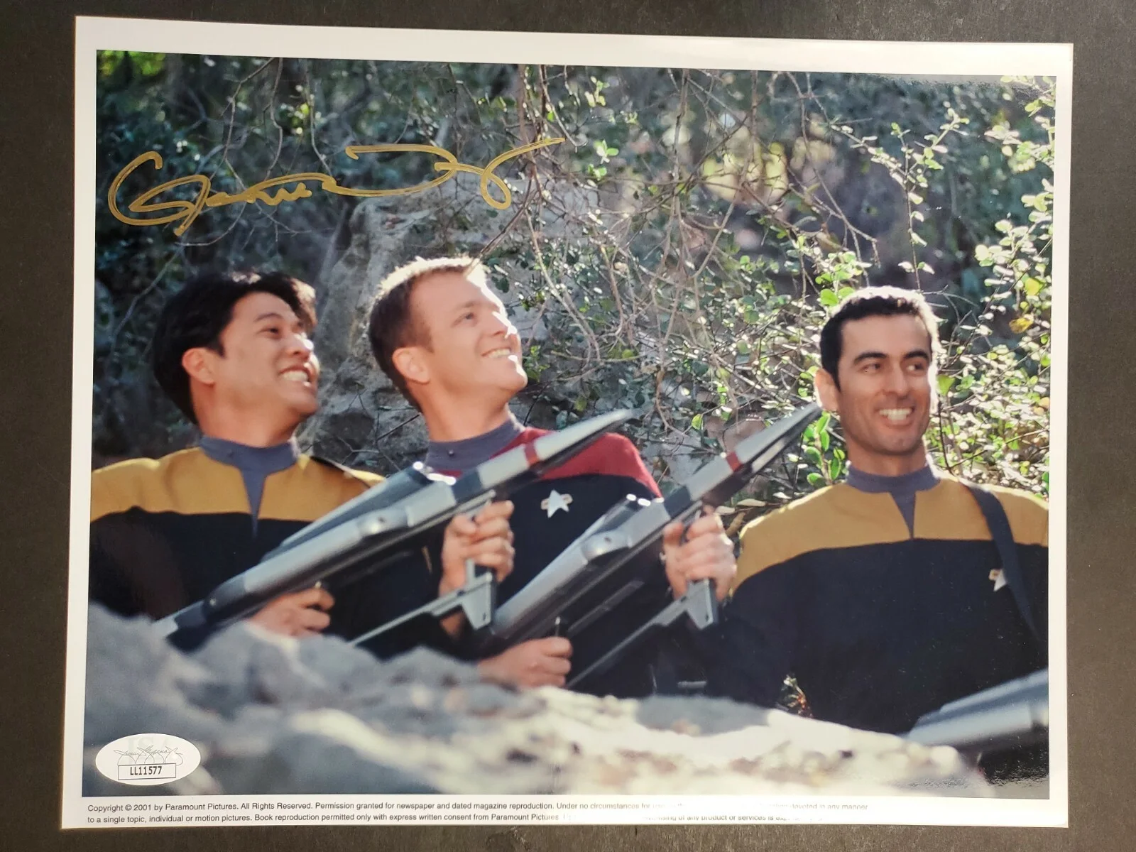 Garrett Wang — GARRETT WANG Signed 8x10 Picture STAR TREK Voyager "Harry Kim" JSA COA AUTOGRAPH