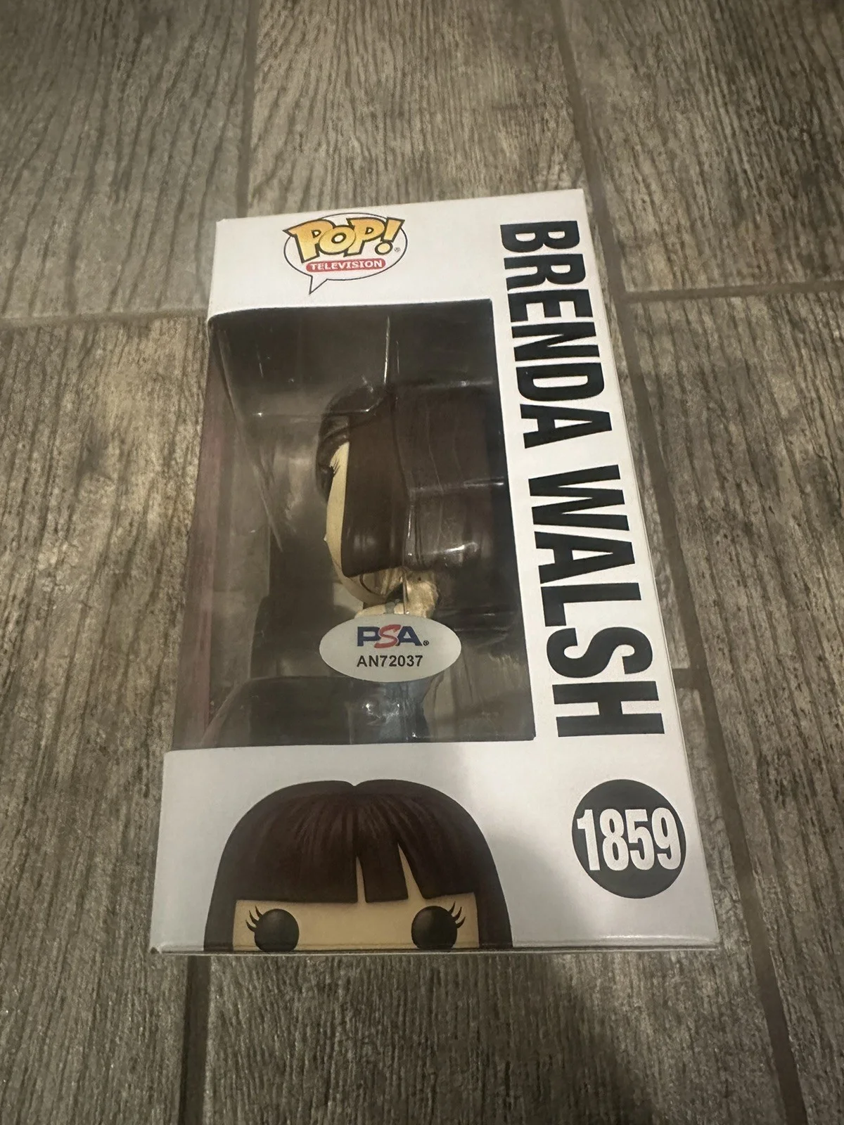 SHANNEN DOHERTY SIGNED BRENDA WALSH 90210 FUNKO POP PSA COA WINDOW SWAPPED RARE!, image 2
