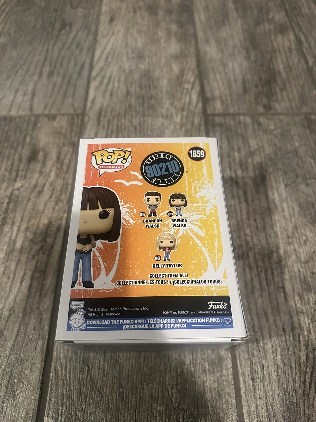 SHANNEN DOHERTY SIGNED BRENDA WALSH 90210 FUNKO POP PSA COA WINDOW SWAPPED RARE!, image 5