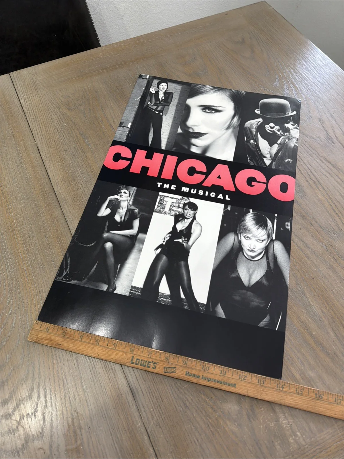 CHICAGO THE MUSICAL FULL CAST COLOR 14" X 22" POSTER, изображение 4