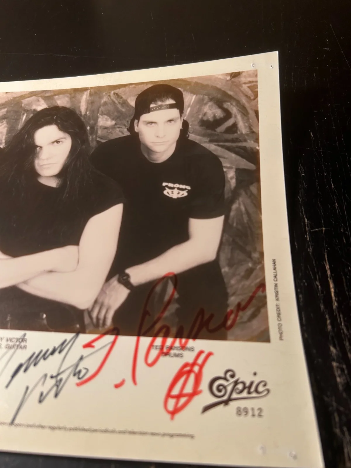 PRONG Signed Promo 8x10 Signatures All Members Autographed Heavy Metal Photo, изображение 4