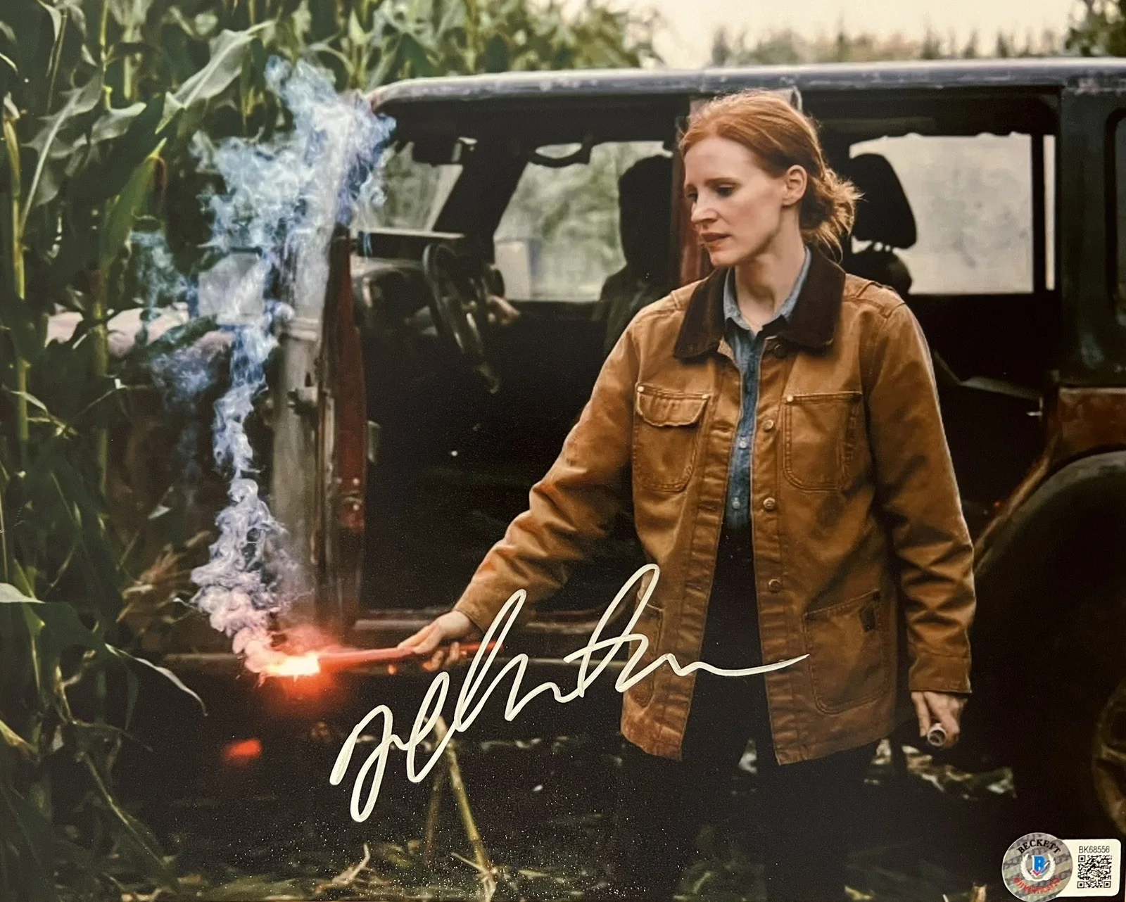 Jessica Chastain — Jessica Chastain signed photo With COA Autograph Interstellar The Martian