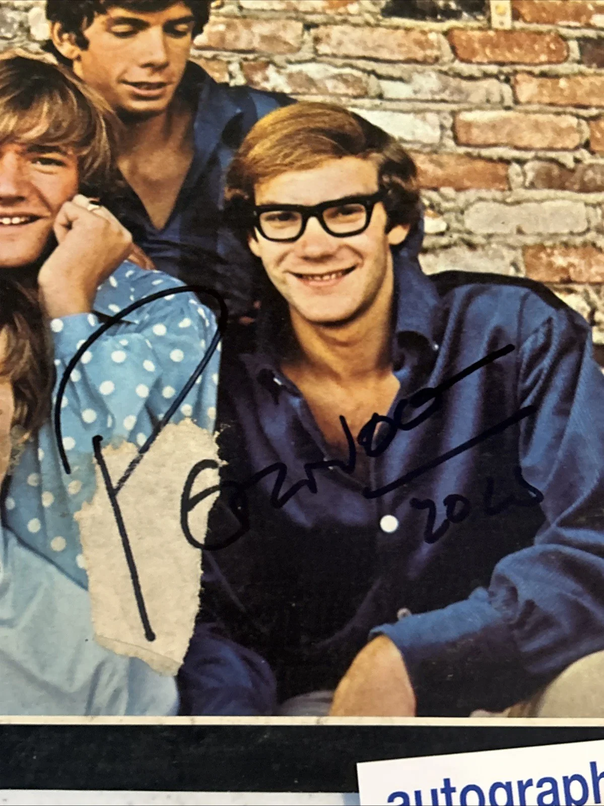 PETER NOONE HERMANS HERMITS SIGNED AUTOGRAPH VINYL ALBUM RECORD ACOA COA, image 4