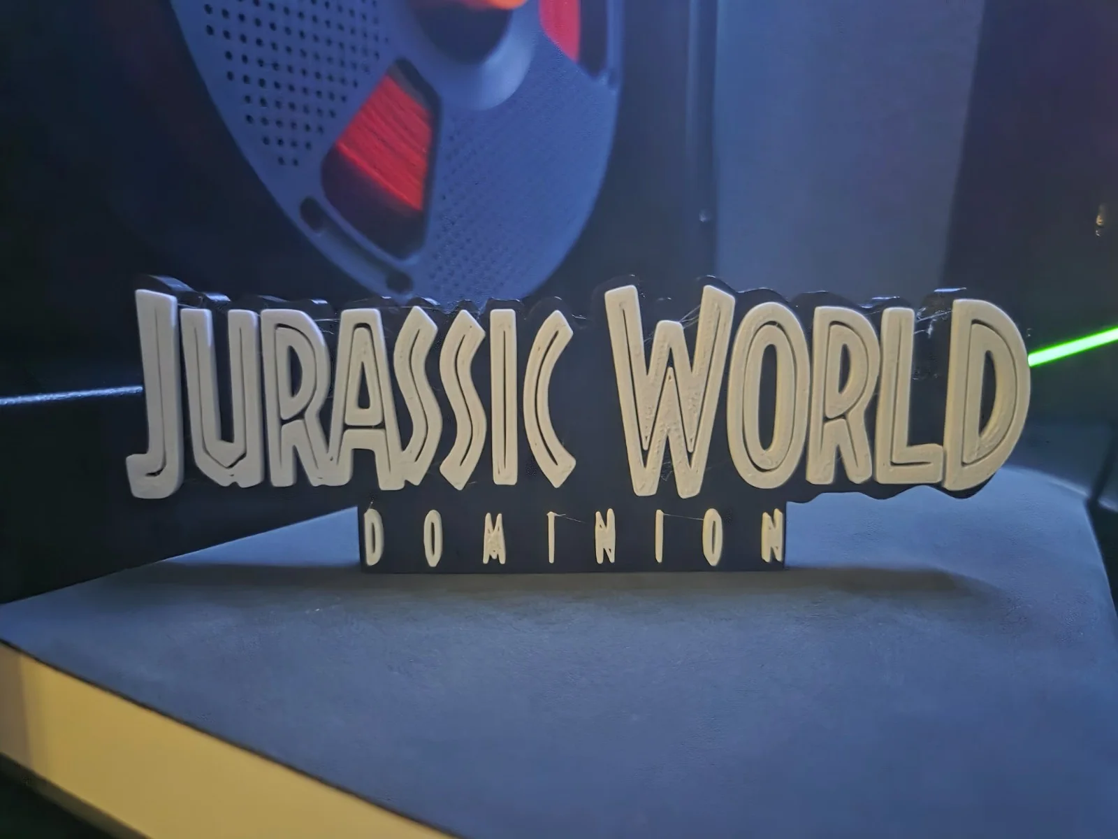 Jurassic World Park Dominion Logo Size 15cm X 5cm, изображение 2