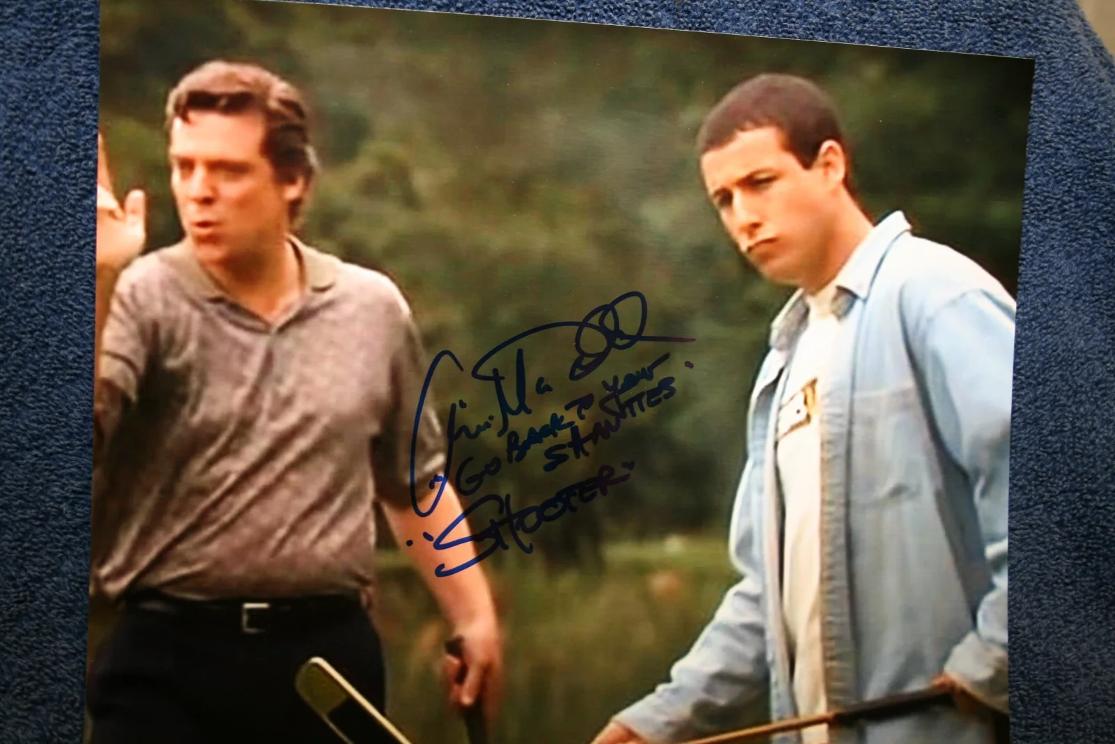 CHRISTOPHER MCDONALD — CHRISTOPHER MCDONALD AUTOGRAPHED 8 X 10 PHOTO SHOOTER MCGAVIN
