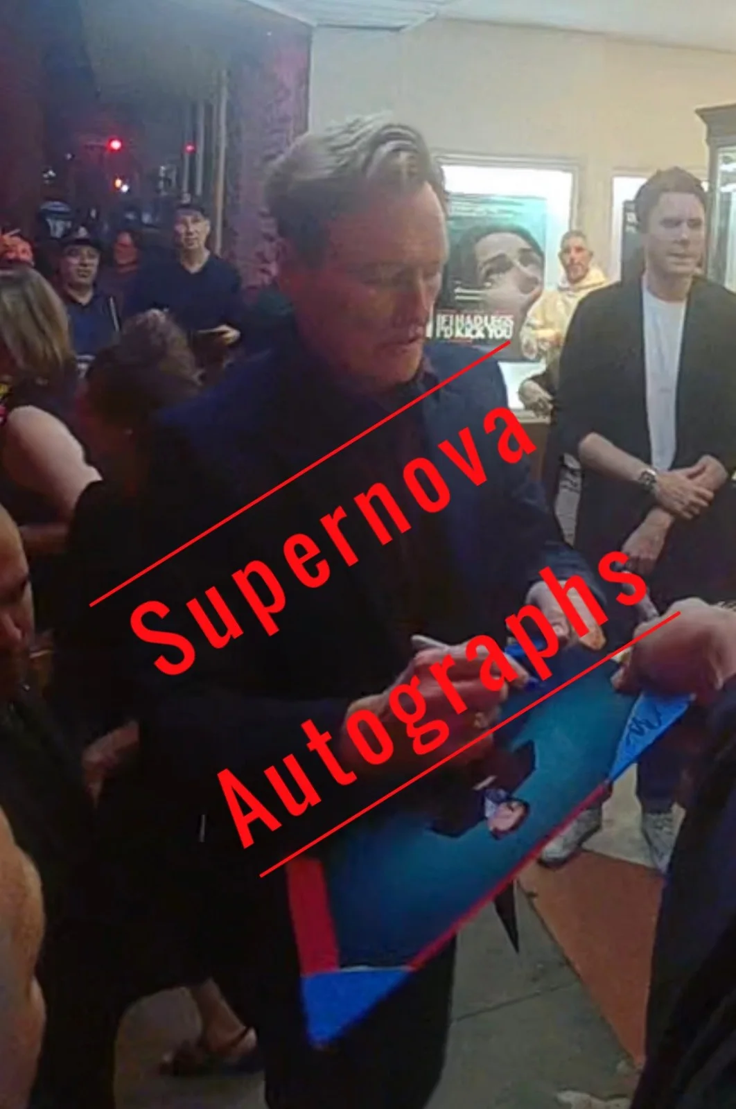 Conan O'brein — Conan O'brien Signed Autograph 11x14 Late Night Comedy with Exact Photo Proof, image 2