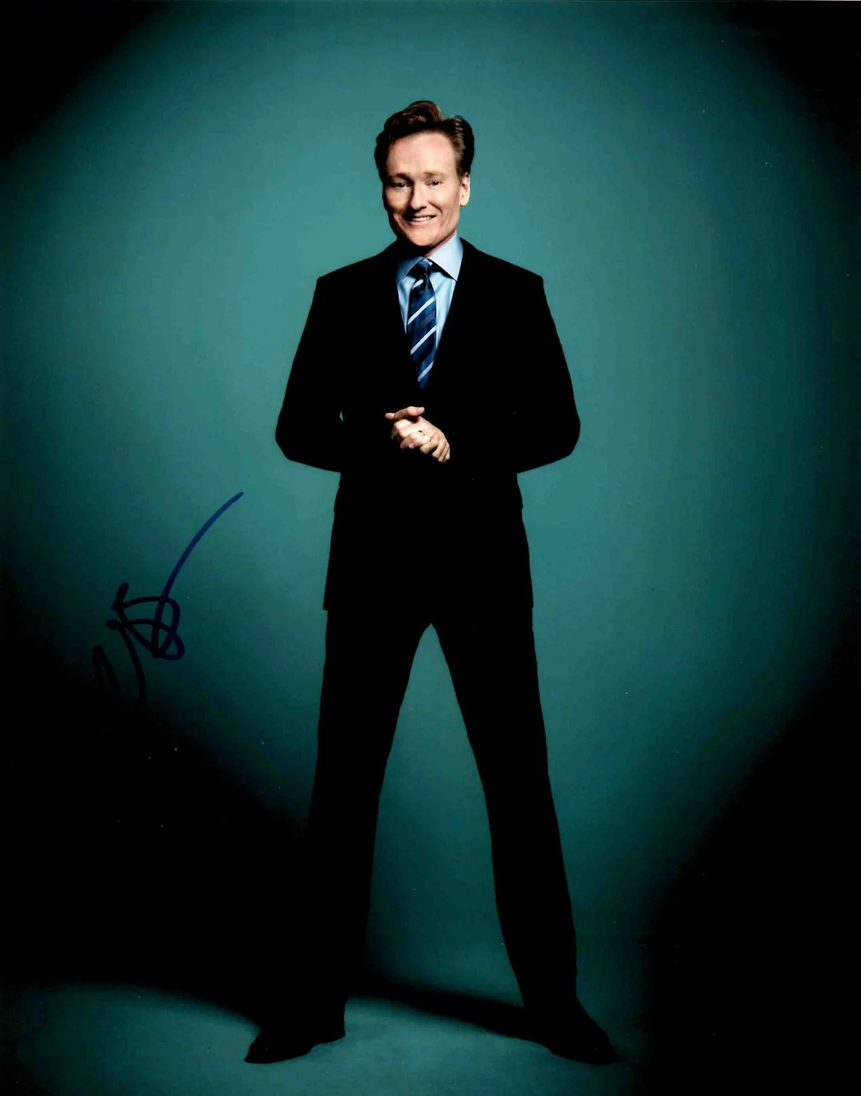 Conan O'brein — Conan O'brien Signed Autograph 11x14 Late Night Comedy with Exact Photo Proof, image 3
