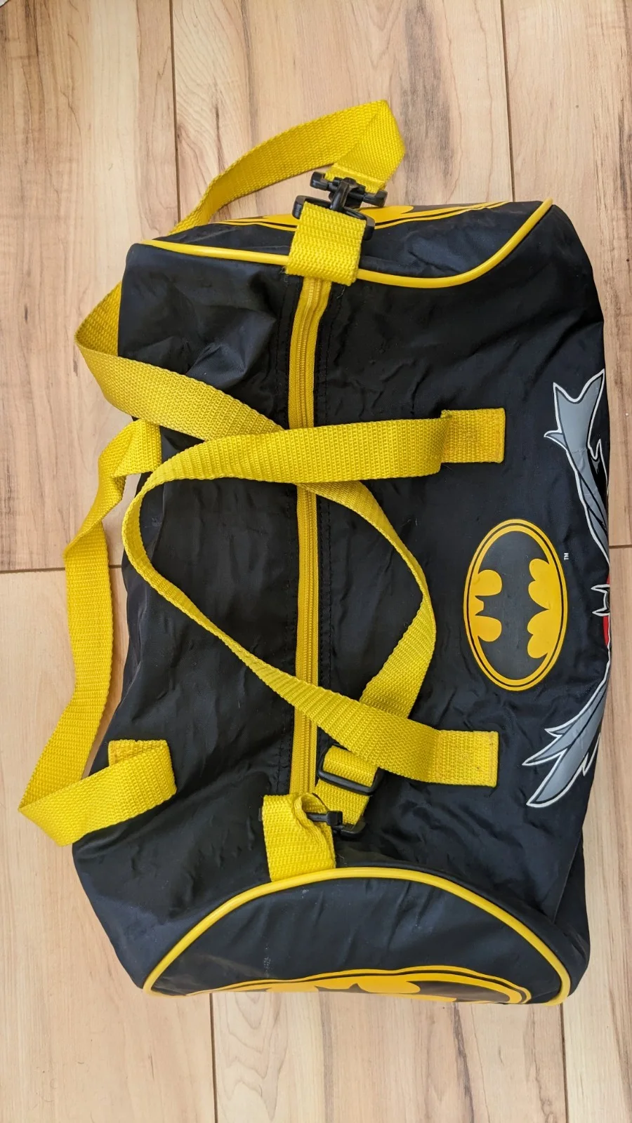 Batman Holdall Bag Small Black Overnight DC Comics, image 3