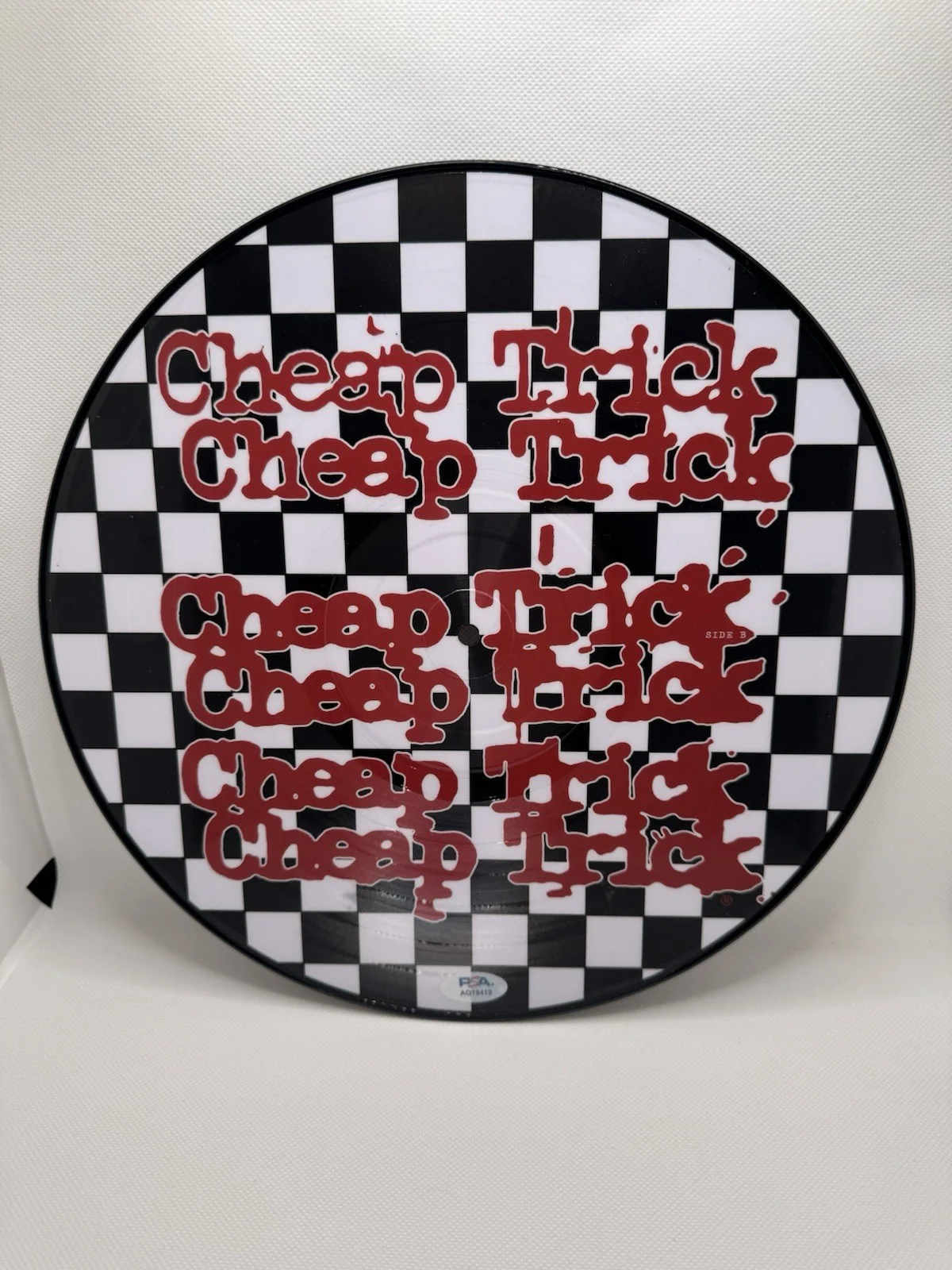 Cheap Trick Signed Vinyl We’re All Alright Picture Disc Autograph PSA/DNA COA, image 5