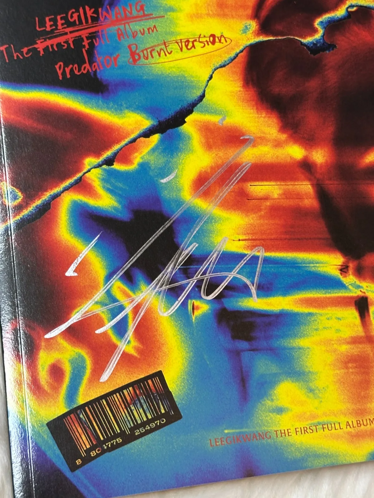 LEE GIKWANG - Autograph(Signed) PROMO ALBUM, image 2
