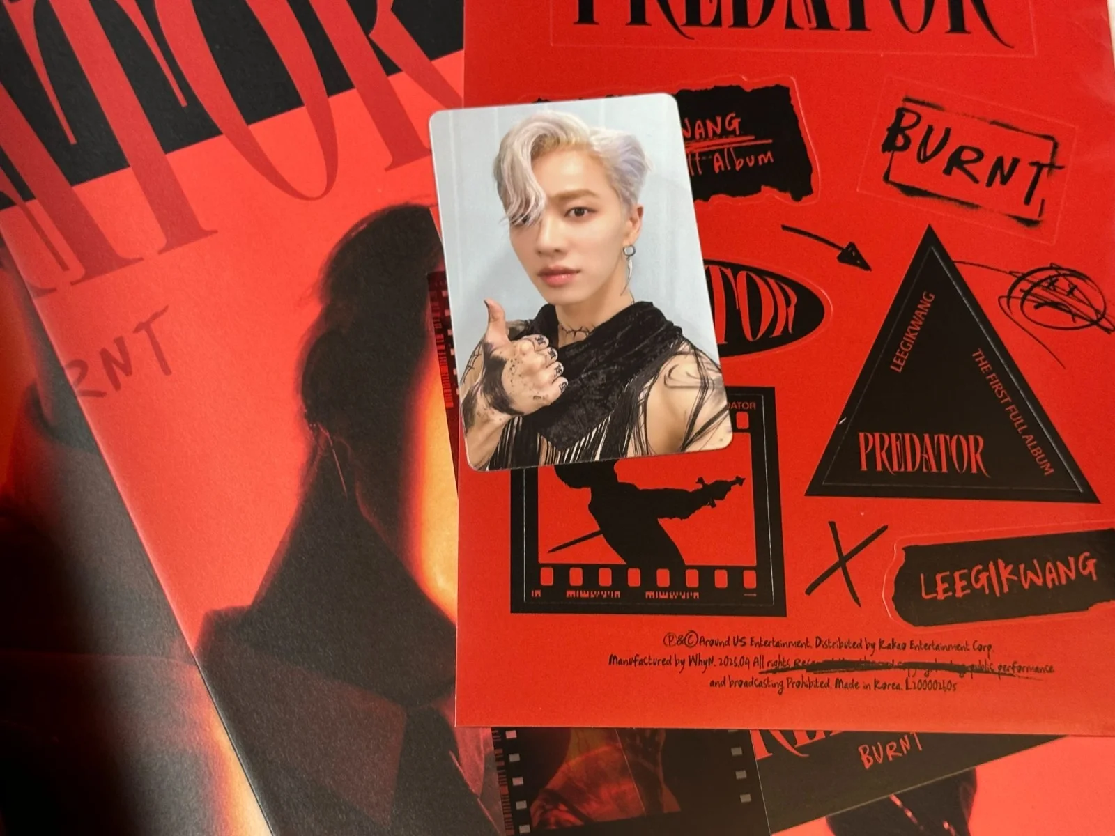 LEE GIKWANG - Autograph(Signed) PROMO ALBUM, image 3