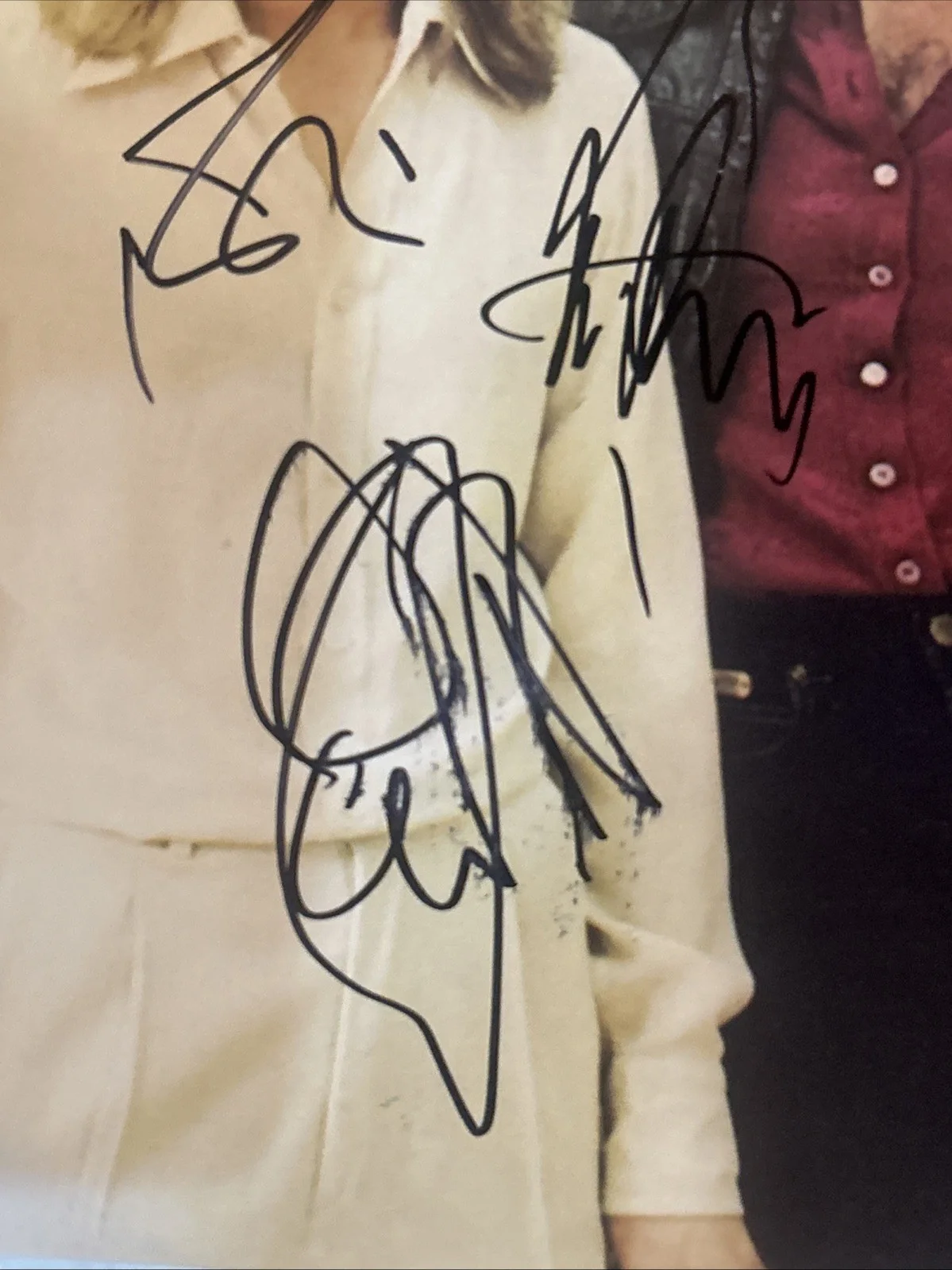 CHEAP TRICK SIGNED AUTOGRAPH VINYL ALBUM ACOA HEAVEN TONIGHT RECORD RICK ROBIN, изображение 4