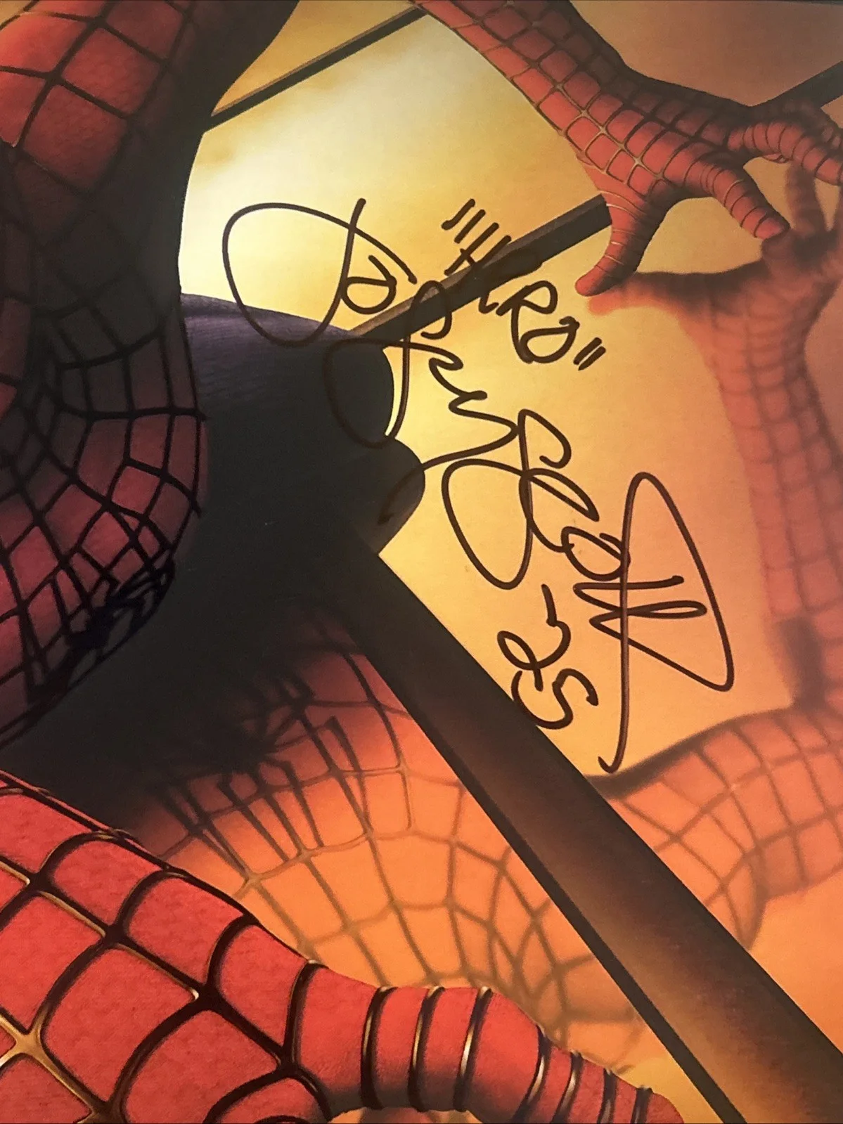 JOSEY SCOTT SIGNED AUTOGRAPH SPIDER-MAN VINYL ALBUM ACOA RECORD HERO SOUNDTRACK, изображение 3