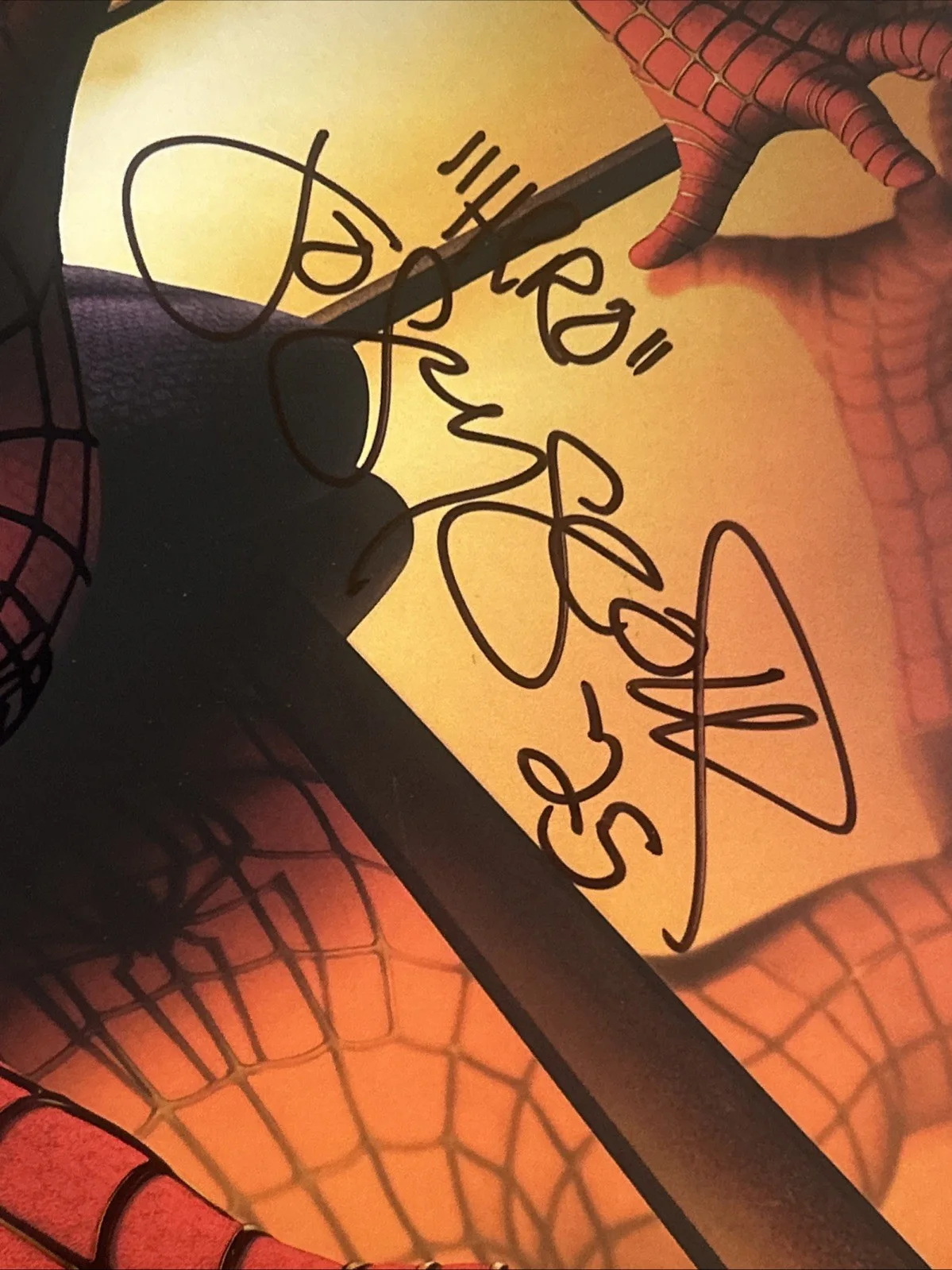 JOSEY SCOTT SIGNED AUTOGRAPH SPIDER-MAN VINYL ALBUM ACOA RECORD HERO SOUNDTRACK, изображение 4