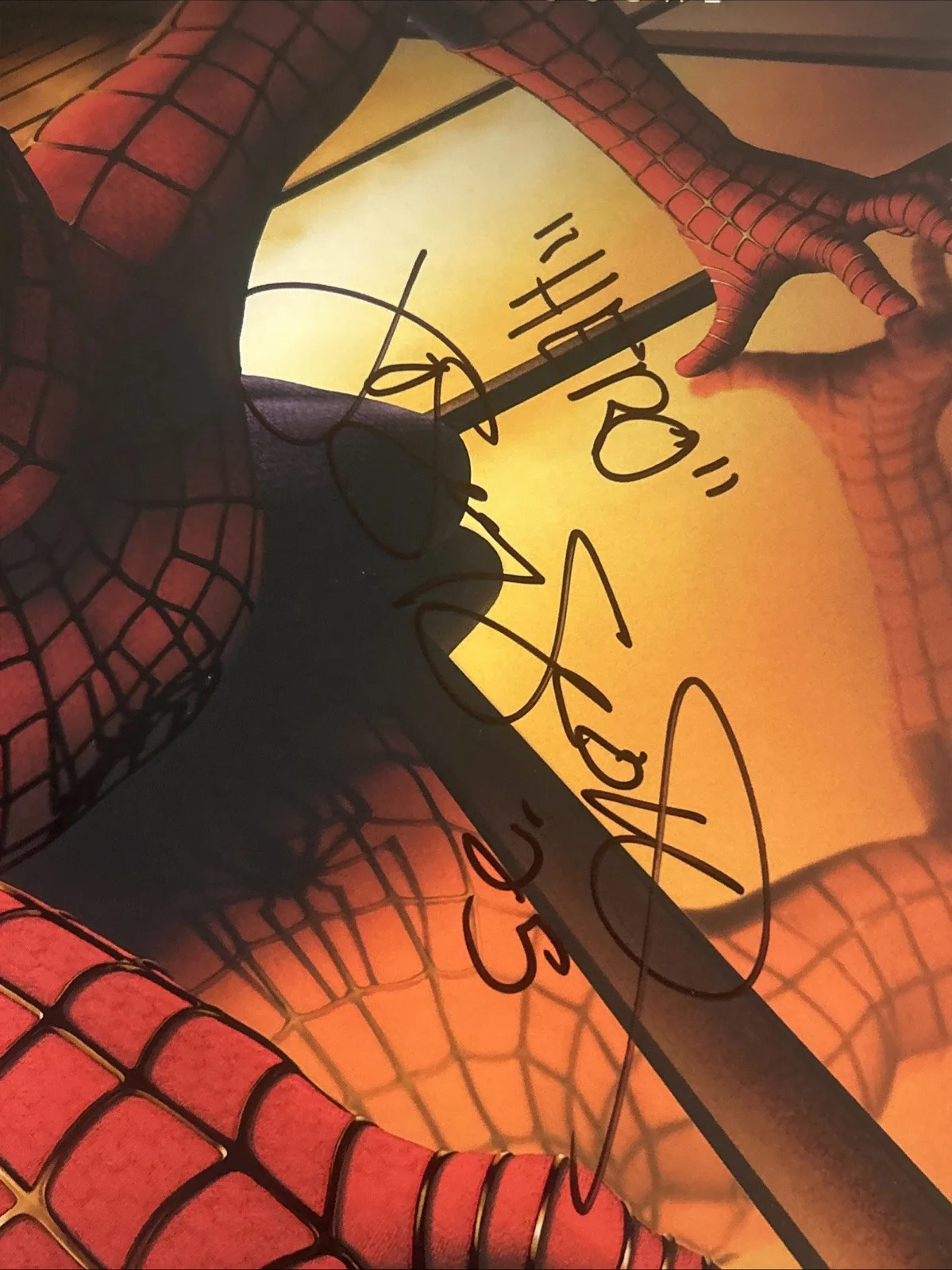 JOSEY SCOTT SIGNED AUTOGRAPH SPIDER-MAN VINYL ALBUM ACOA RECORD HERO SOUNDTRACK, изображение 3