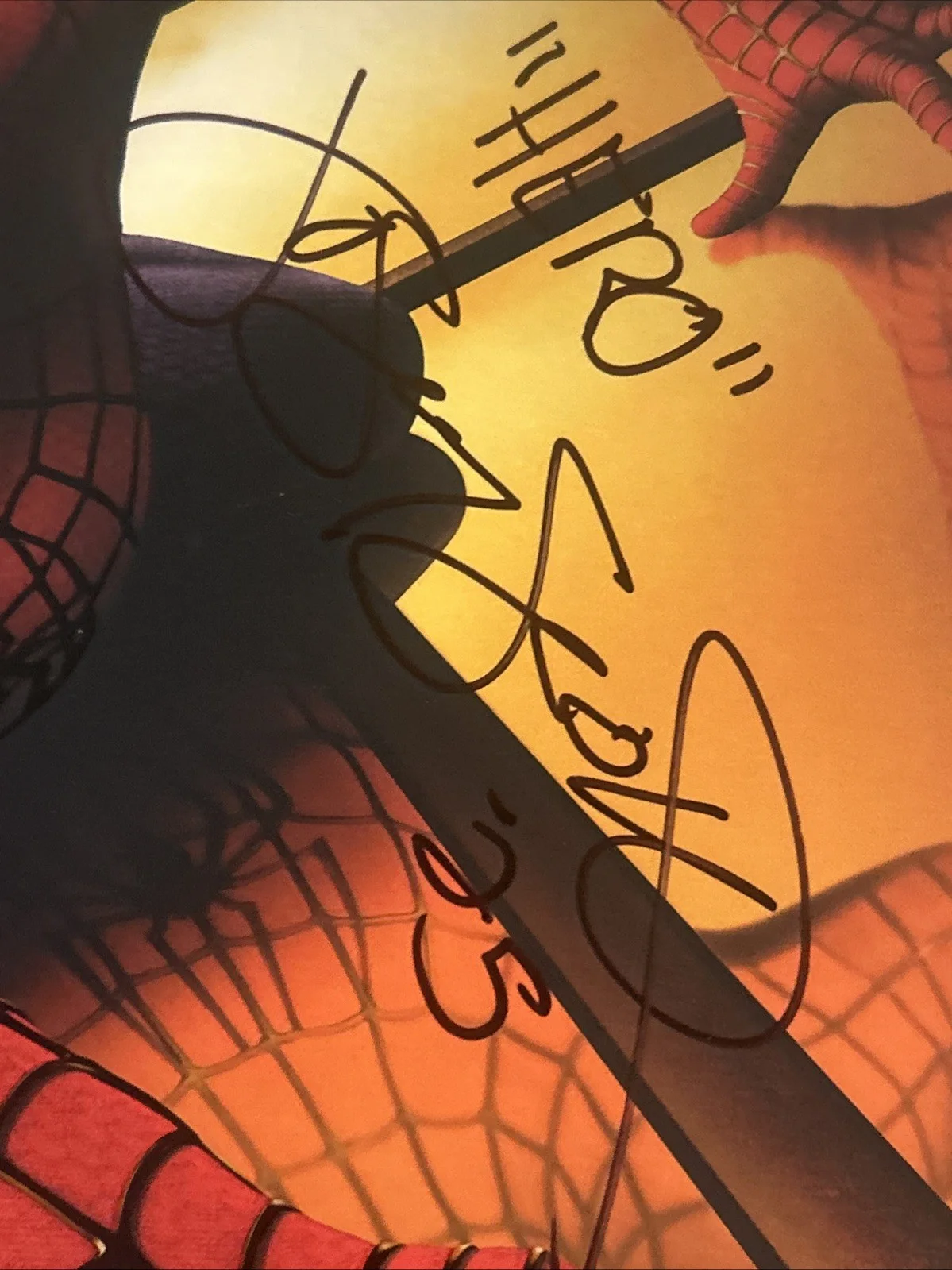 JOSEY SCOTT SIGNED AUTOGRAPH SPIDER-MAN VINYL ALBUM ACOA RECORD HERO SOUNDTRACK, изображение 4