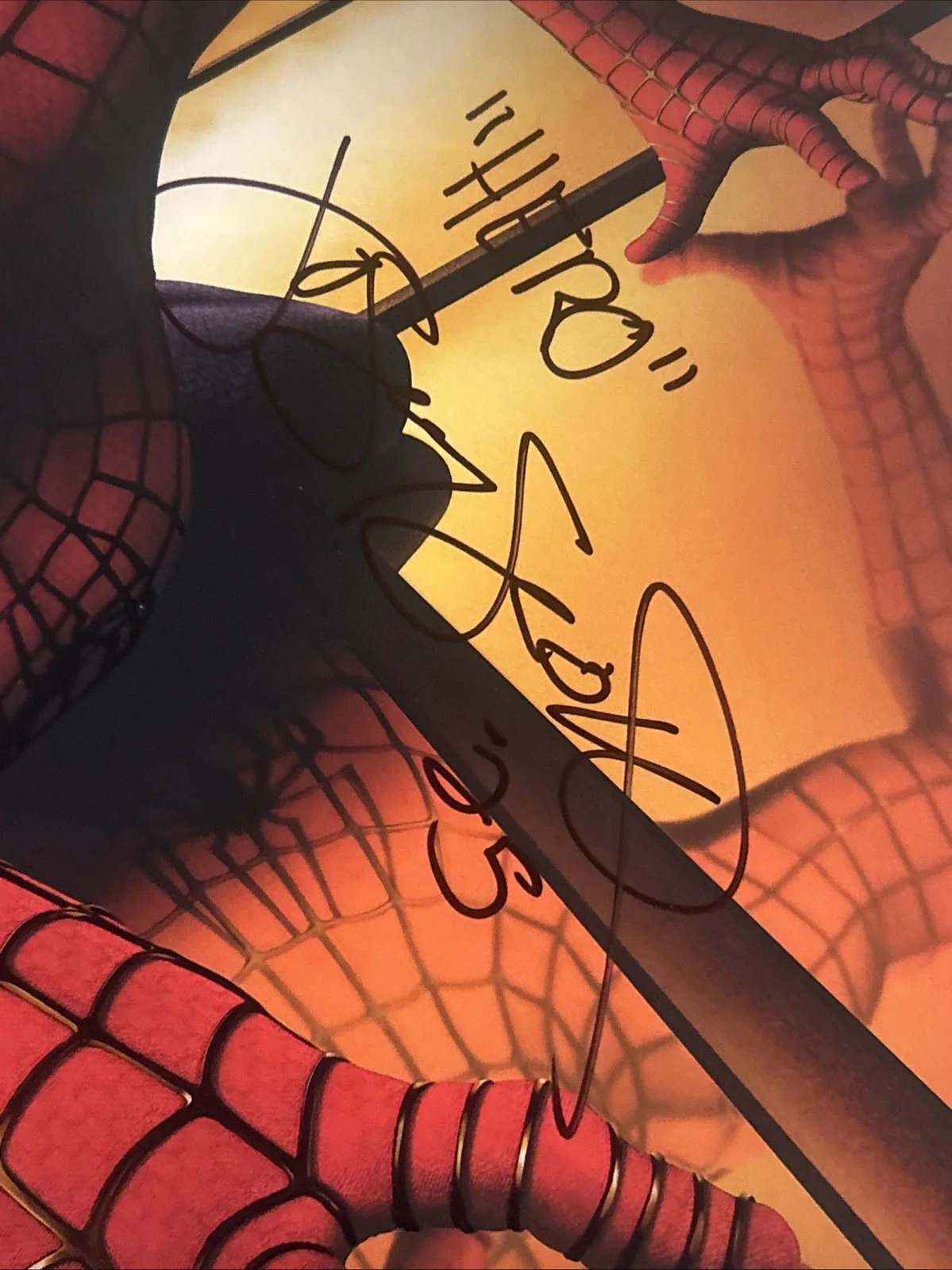 JOSEY SCOTT SIGNED AUTOGRAPH SPIDER-MAN VINYL ALBUM ACOA RECORD HERO SOUNDTRACK, изображение 5