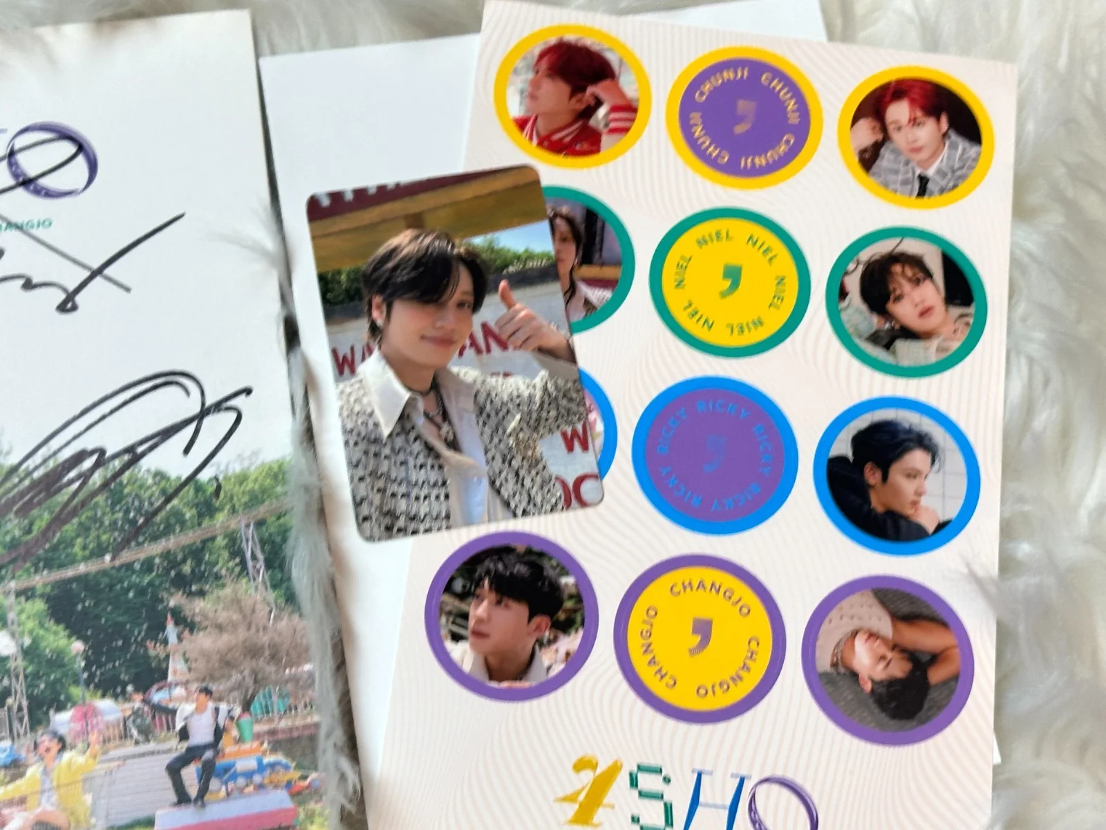 TEEN TOP ALL MEMBER Autograph(Signed) PROMO ALBUM KPOP, image 3