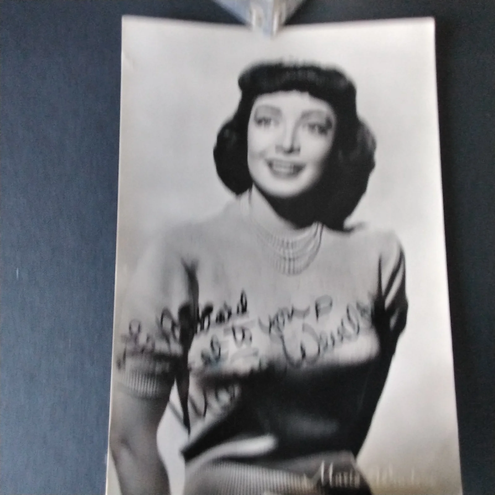 Marie Windsor SIGNED Photo 50s B Movie Actress Force of Evil The Killing Noir, изображение 2
