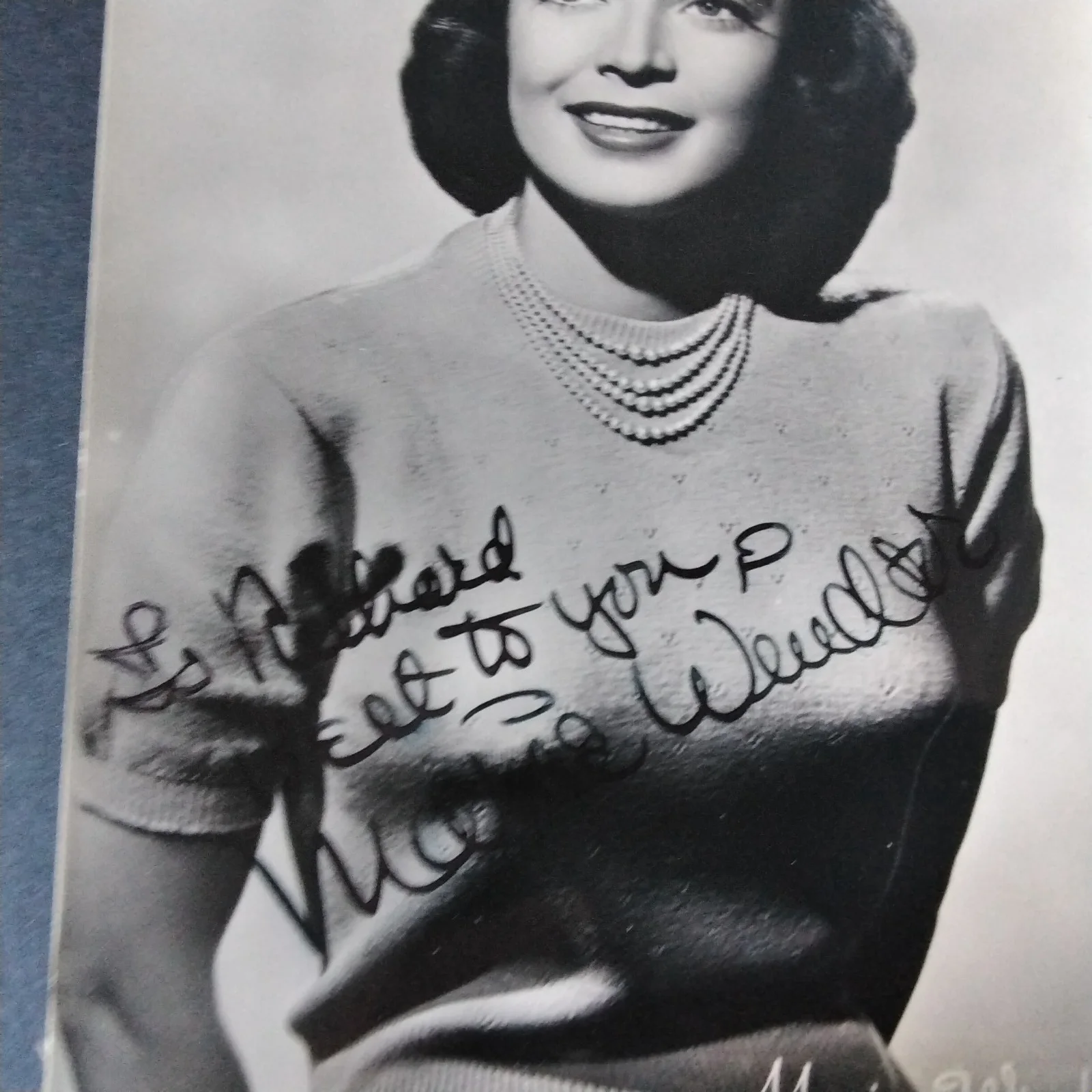 Marie Windsor SIGNED Photo 50s B Movie Actress Force of Evil The Killing Noir, изображение 4