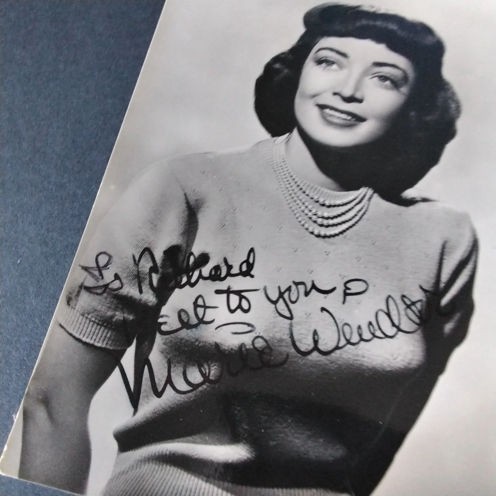 Marie Windsor SIGNED Photo 50s B Movie Actress Force of Evil The Killing Noir, изображение 5