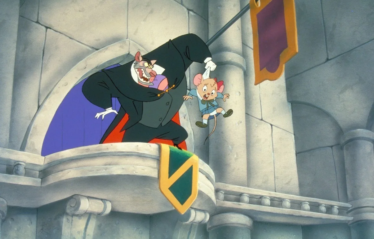 Disney's Basil The Great Mouse Detective 1987 Rare Unmounted 35mm Film Cells, изображение 4