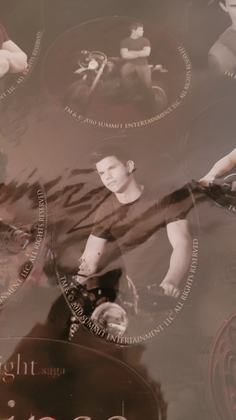 Twilight Eclipse 8 Piece Magnet Set - JACOB - NECA - 2010 *BRAND NEW RARE, image 4