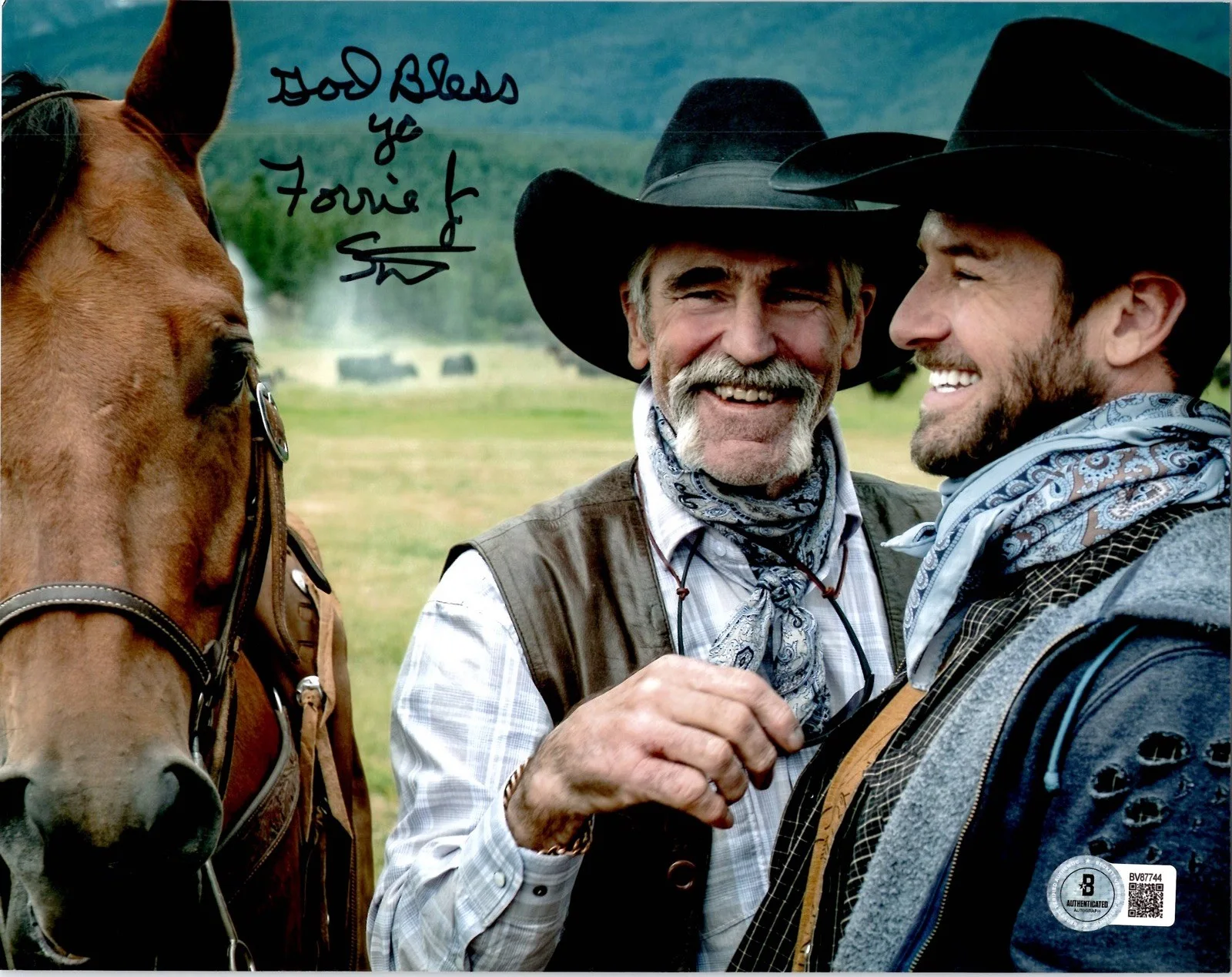 Forrie J Smith — FORRIE J. SMITH SIGNED AUTOGRAPH 8X10 PHOTO LLOYD YELLOWSTONE BECKETT BAS COA