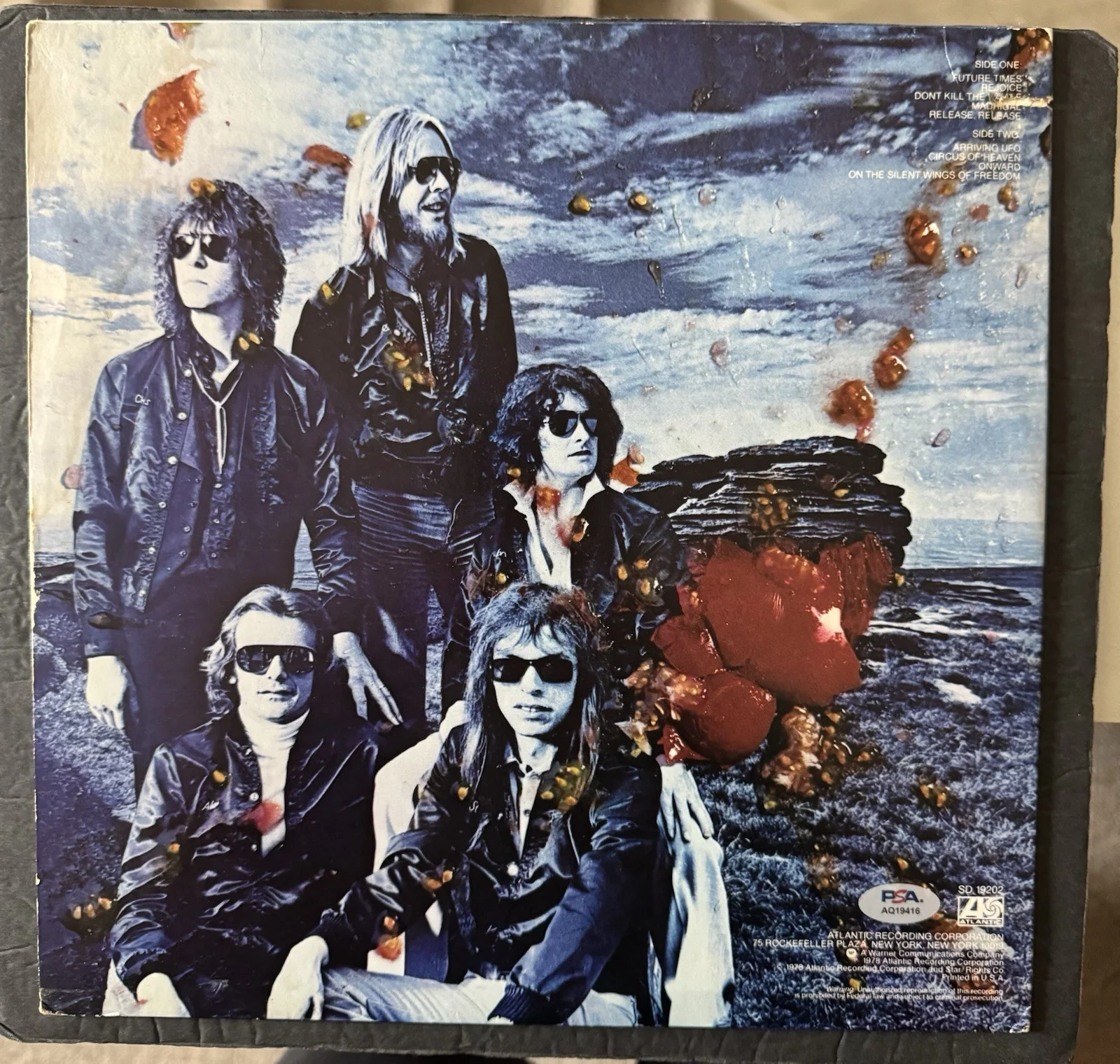 Rick Wakeman Signed Vinyl TORMATO Record autograph YES Album PSA/DNA COA LP, изображение 2