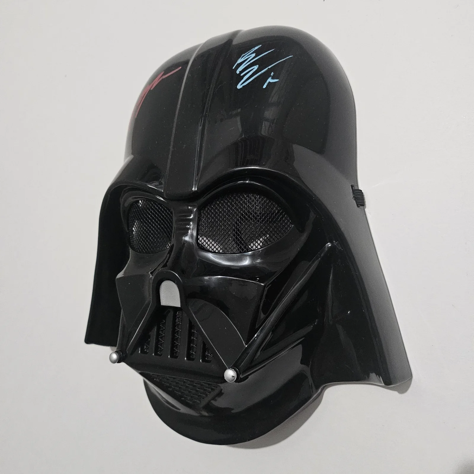 Hayden Christensen, Ewan McGregor — Star Wars Hayden Christensen Ewan McGregor Signed Black Darth Vader Mask Helmet, image 2