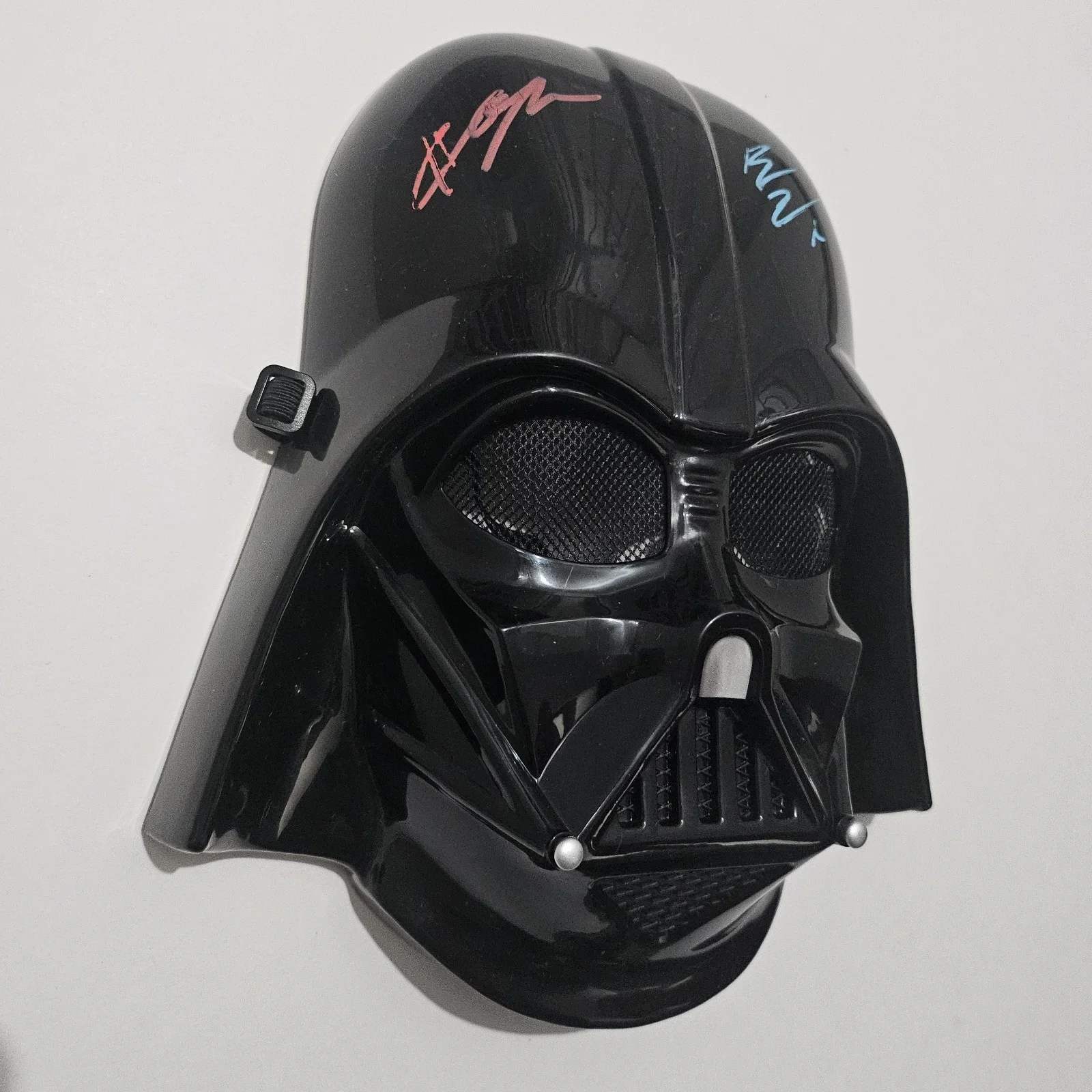 Hayden Christensen, Ewan McGregor — Star Wars Hayden Christensen Ewan McGregor Signed Black Darth Vader Mask Helmet, image 3