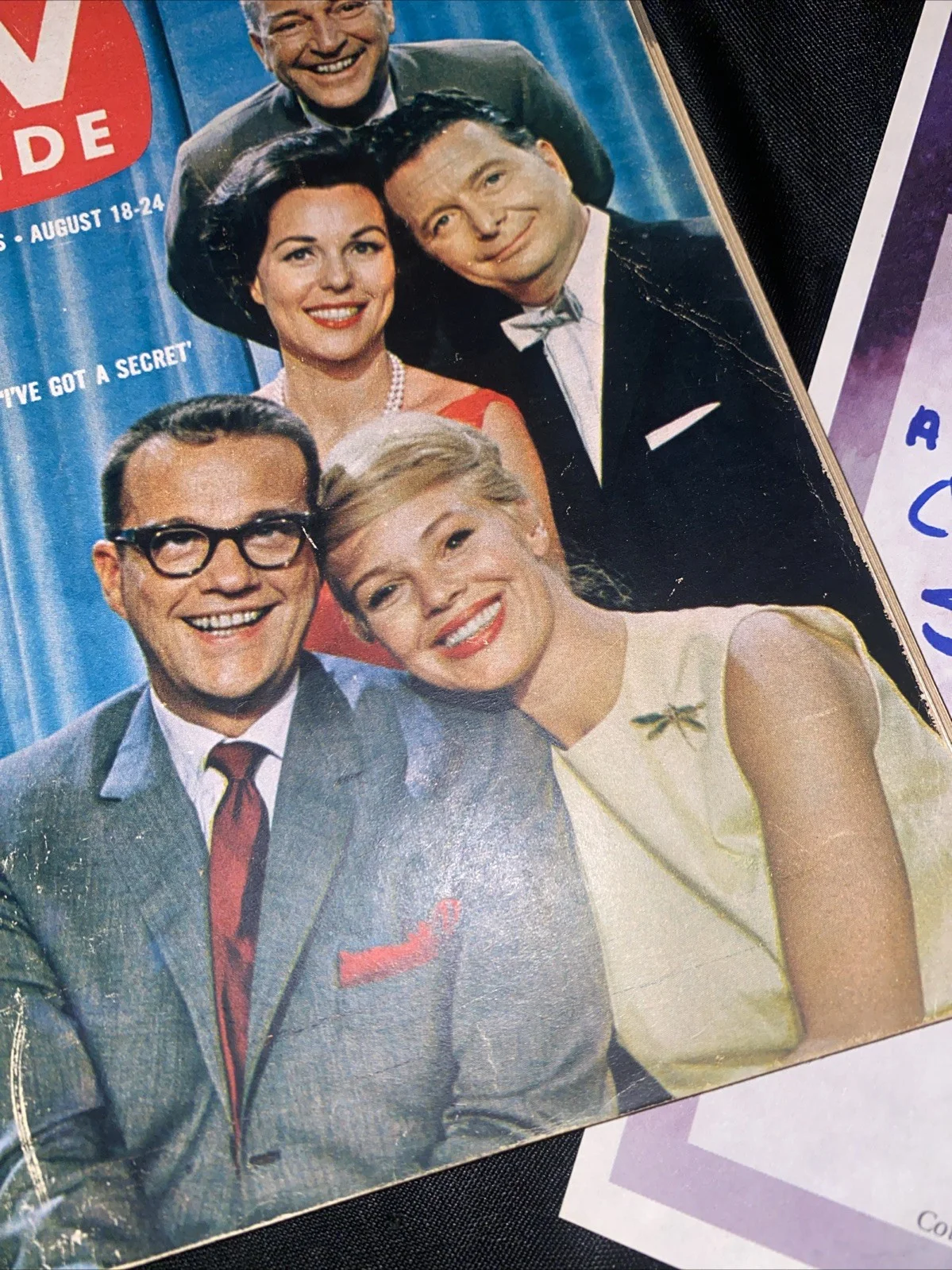 Betsy Palmer — BETSY PALMER Friday The 13th Horror Movie Star Handwritten Note & 1962 TV Guide, изображение 3